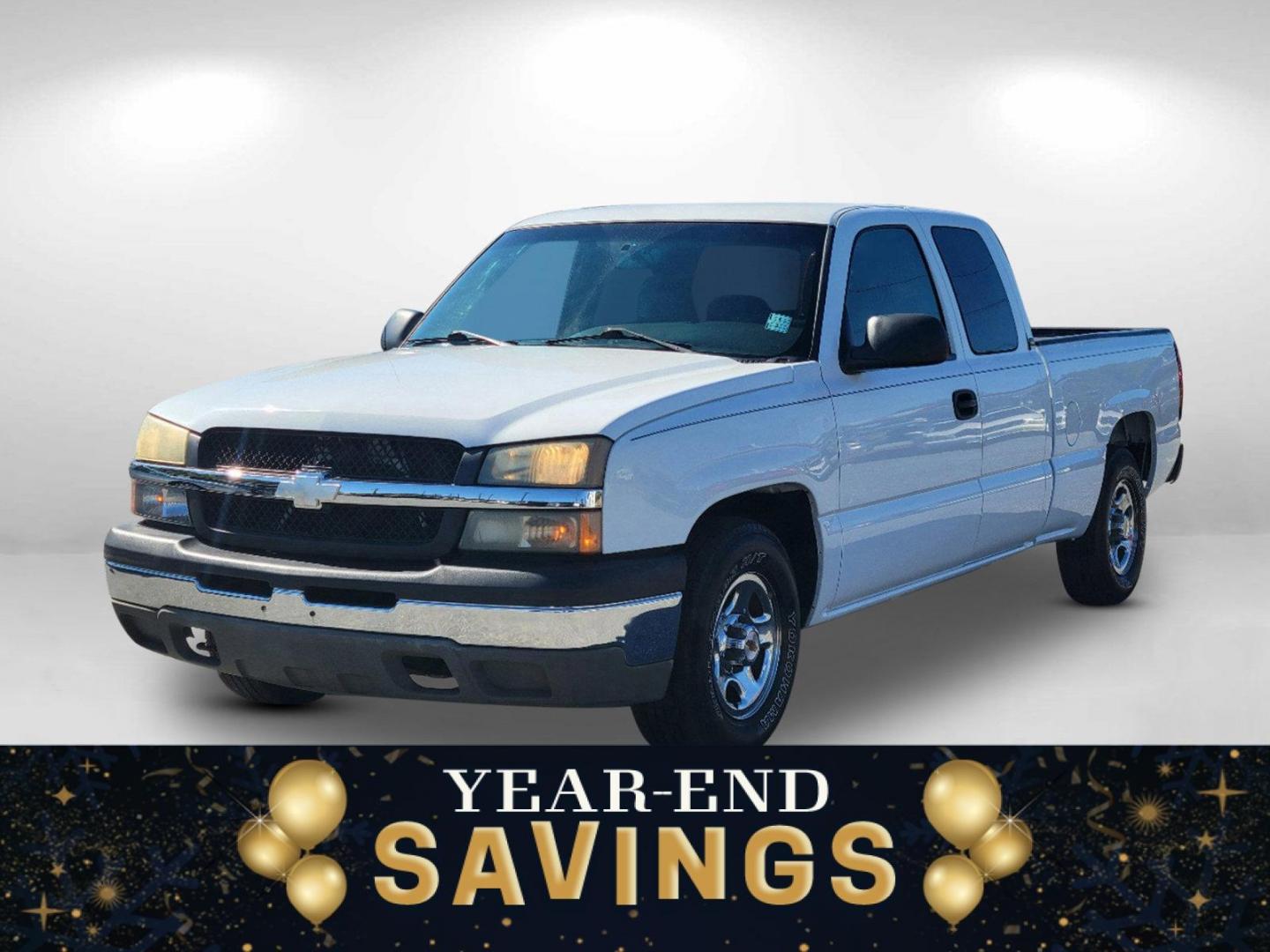 2003 Summit White /Dark Charcoal Chevrolet Silverado 1500 Work Truck (2GCEC19X531) with an Gas V6 4.3L/262 engine, 4-Speed Automatic w/OD transmission, located at 804 22nd Ave, Phenix City, AL, 36870, (334) 297-1860, 32.484749, -85.024475 - 2003 Chevrolet Silverado 1500 Work Truck - Photo#0