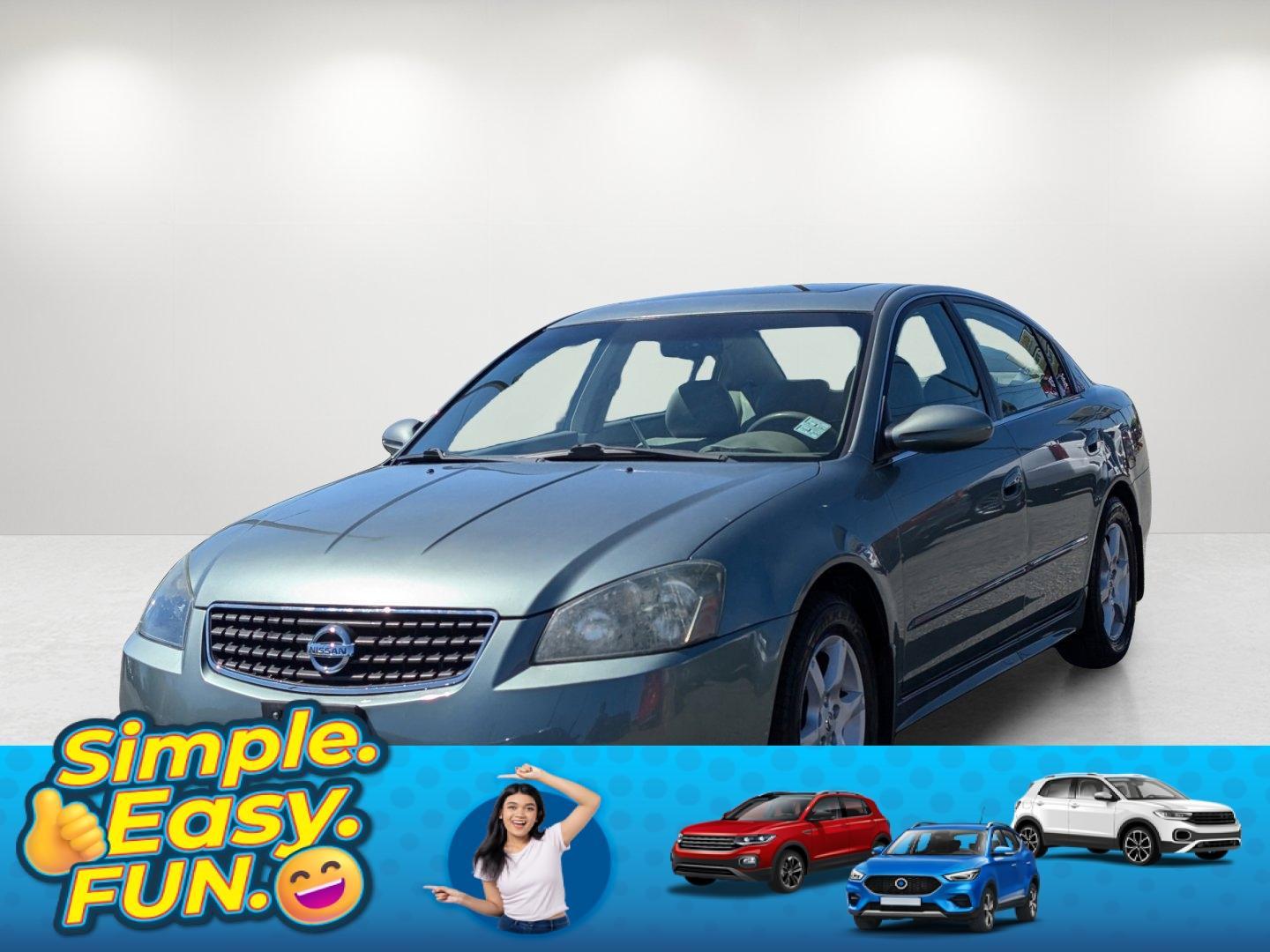 2005 Super Black Nissan Altima 2.5 SL (1N4AL11E25C) with an Gas I4 2.5L/150 engine, 4-Speed Automatic w/OD transmission, located at 521 Old Farm Lane Rd, Prattville, AL, 36066, (334) 325-1505, 32.482460, -86.416367 - 2005 Nissan Altima 2.5 SL - Photo#0