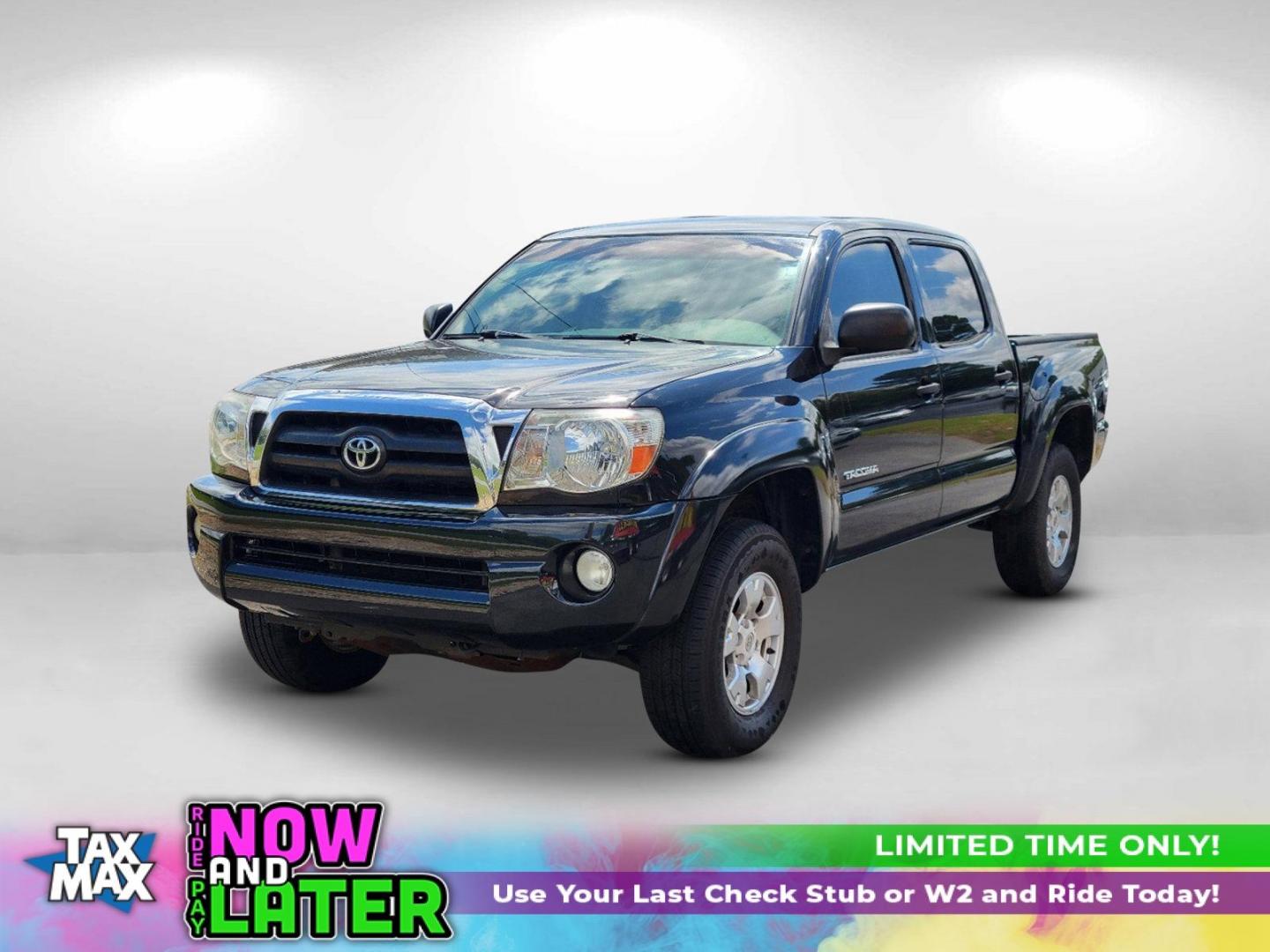 2006 Black Toyota Tacoma PreRunner (3TMJU62N16M) with an Gas V6 4.0L/241 engine, 5-Speed Automatic w/OD transmission, located at 521 Old Farm Lane Rd, Prattville, AL, 36066, (334) 325-1505, 32.482460, -86.416367 - 2006 Toyota Tacoma PreRunner - Photo#0