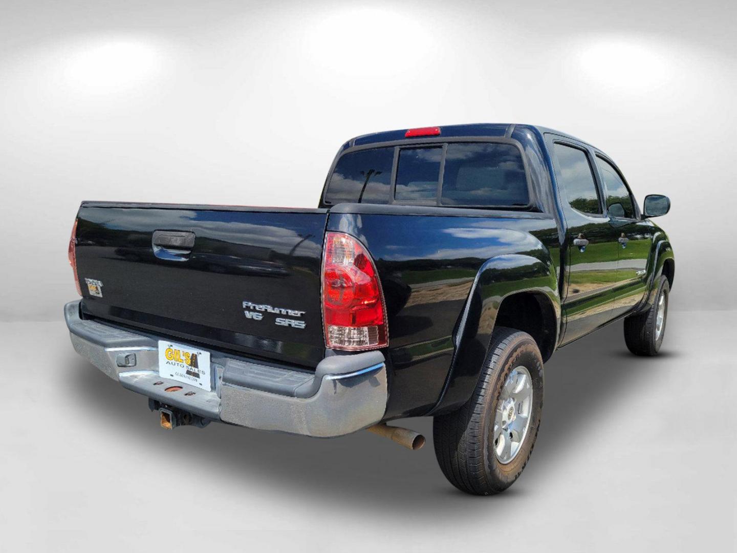 2006 Black Toyota Tacoma PreRunner (3TMJU62N16M) with an Gas V6 4.0L/241 engine, 5-Speed Automatic w/OD transmission, located at 521 Old Farm Lane Rd, Prattville, AL, 36066, (334) 325-1505, 32.482460, -86.416367 - 2006 Toyota Tacoma PreRunner - Photo#6