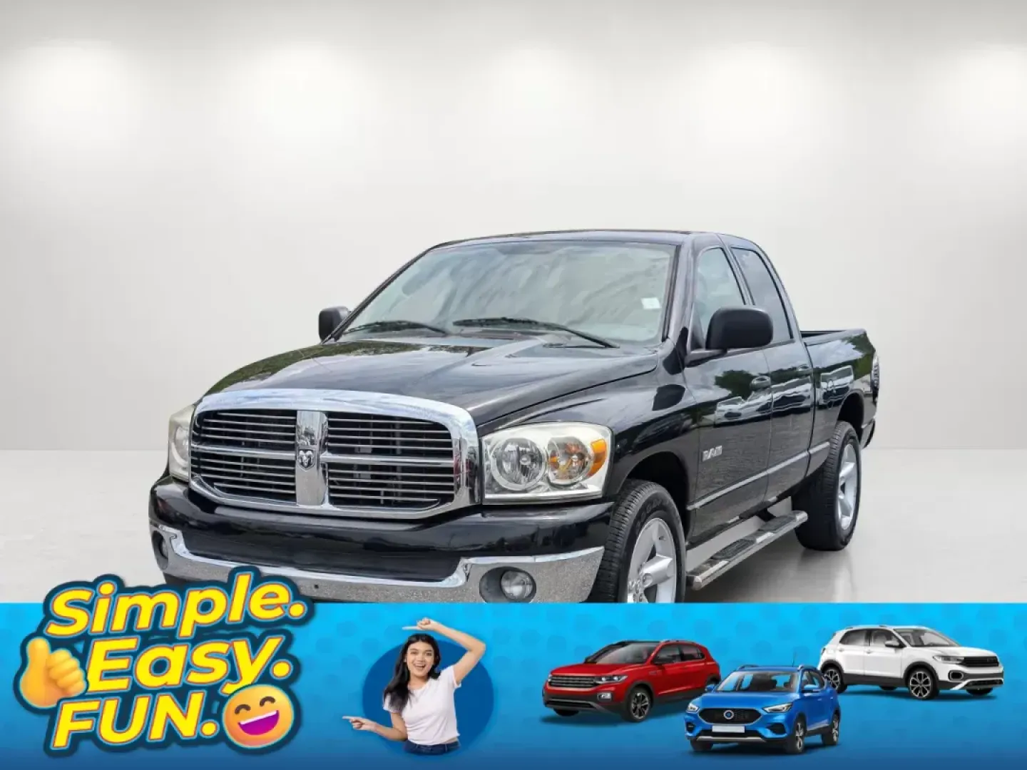 2008 /Medium Slate Gray Dodge Ram 1500 SLT (1D7HA18N38S) with an Gas V8 4.7L/287 engine, 5-Speed Automatic w/OD transmission, located at 5115 14th Ave., Columbus, GA, 31904, (706) 323-0345, 32.511494, -84.971046 - 2008 Dodge Ram 1500 SLT - Photo#0