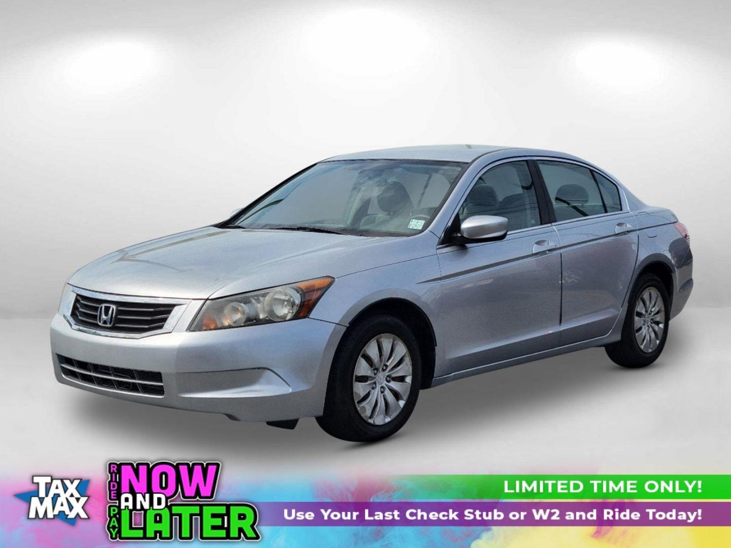 2010 Silver Honda Accord Sdn LX (1HGCP2F36AA) with an Gas I4 2.4L/144 engine, 5-Speed Automatic transmission, located at 7000 Northlake Connector, Columbus, GA, 31904, (706) 987-8085, 32.524975, -84.978134 - 2010 Honda Accord Sdn LX - Photo#0