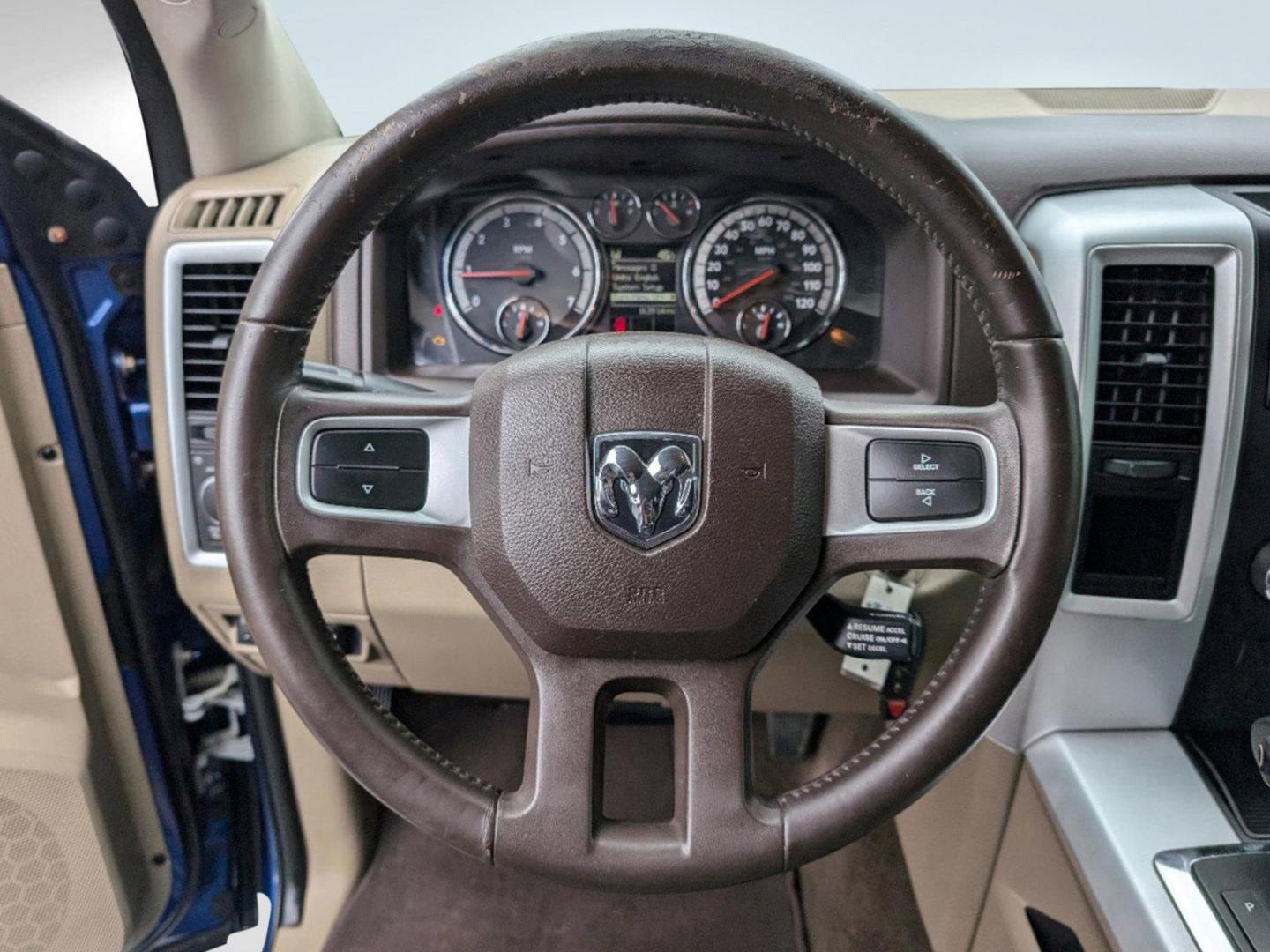 2011 /Light Pebble Beige/Bark Brown Ram 1500 Big Horn (1D7RB1CT8BS) with an Gas V8 5.7L/345 engine, 5-Speed Automatic w/OD transmission, located at 521 Old Farm Lane Rd, Prattville, AL, 36066, (334) 325-1505, 32.482460, -86.416367 - 2011 Ram 1500 Big Horn - Photo#13