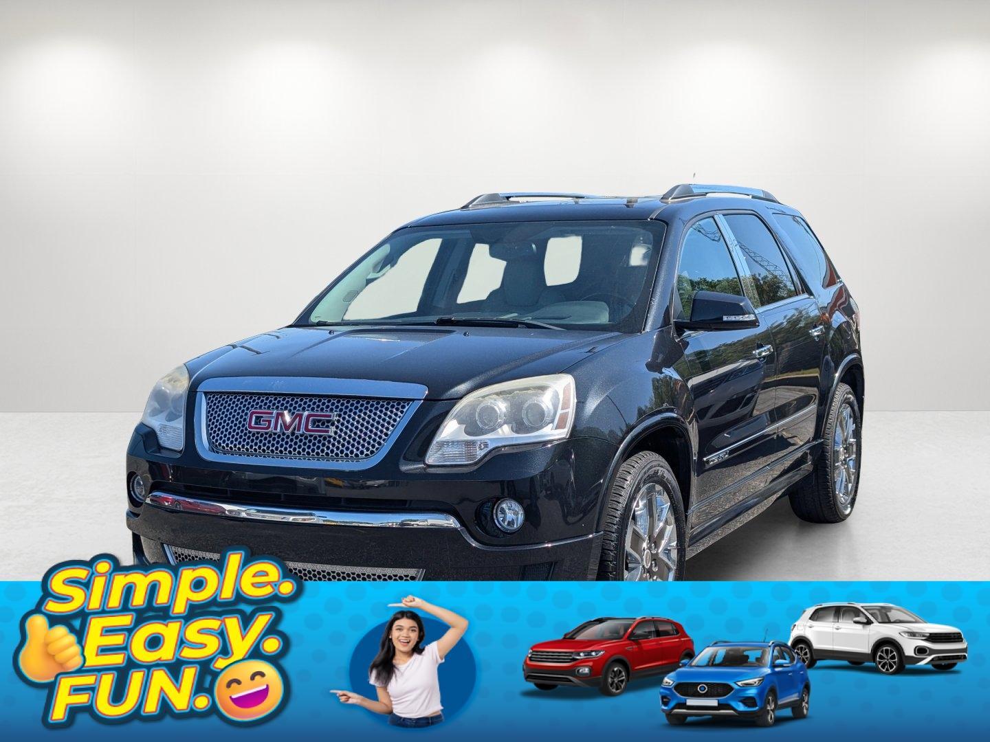 2012 /Light Titanium GMCuuuu Acadia Denali (1GKKRTED7CJ) with an Gas V6 3.6L/220 engine, 6-Speed Automatic transmission, located at 804 22nd Ave, Phenix City, AL, 36870, (334) 297-1860, 32.484749, -85.024475 - 2012 GMCuuuu Acadia Denali - Photo#0
