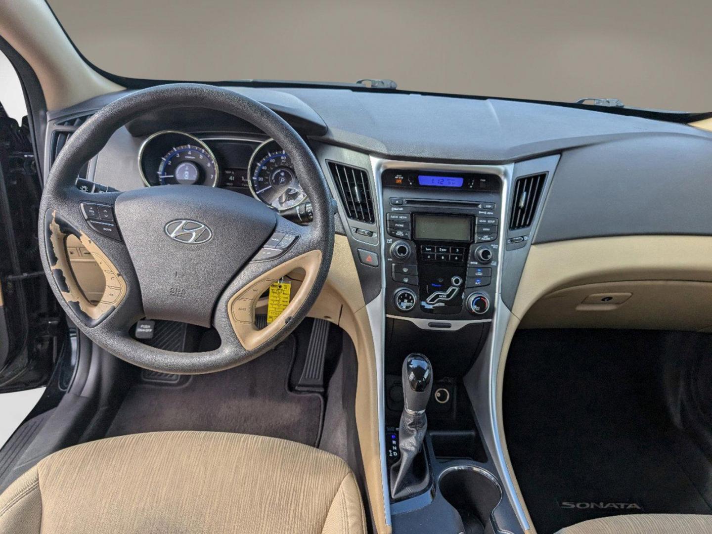 2012 /Camel Hyundai Sonata GLS (5NPEB4AC1CH) with an Gas I4 2.4L/144 engine, 6-Speed Automatic w/manual shift transmission, located at 521 Old Farm Lane Rd, Prattville, AL, 36066, (334) 325-1505, 32.482460, -86.416367 - 2012 Hyundai Sonata GLS - Photo#11