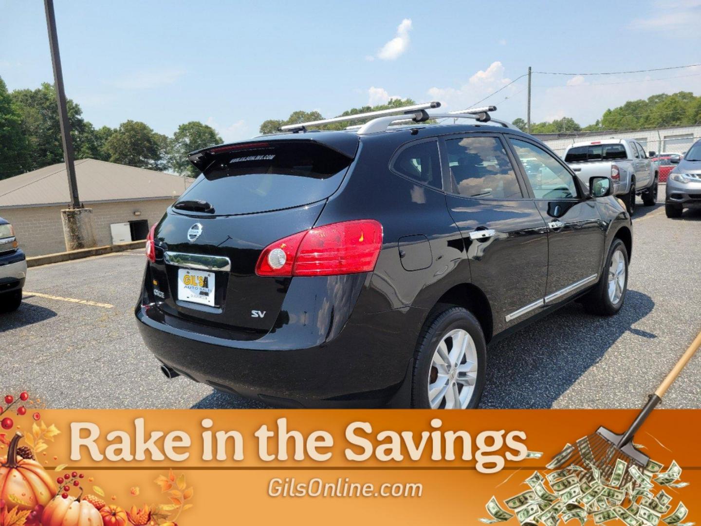 2012 Super Black /Black Nissan Rogue SV (JN8AS5MTXCW) with an Gas I4 2.5L/152 engine, 1-Speed Continuously variable ratio transmission, located at 7000 Northlake Connector, Columbus, GA, 31904, (706) 987-8085, 32.524975, -84.978134 - 2012 Nissan Rogue SV - Photo#5