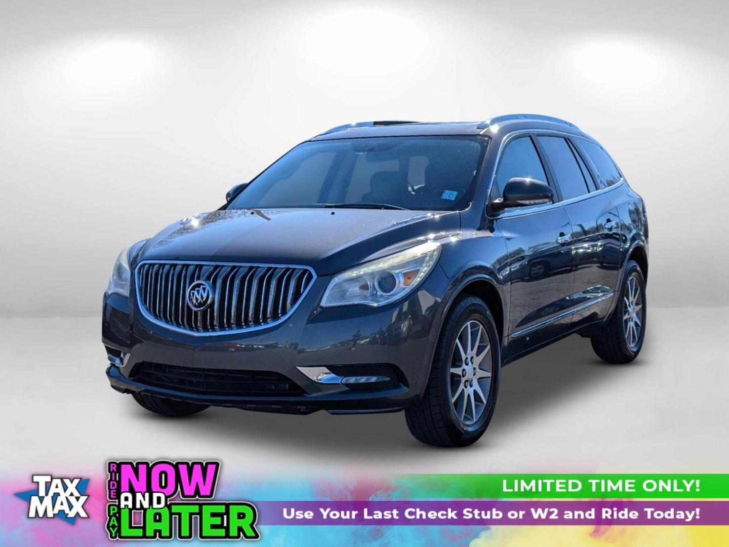 2013 /Ebony Buick Enclave Leather (5GAKRCKD7DJ) with an Gas V6 3.6L/217 engine, 6-Speed Automatic transmission, located at 5115 14th Ave., Columbus, GA, 31904, (706) 323-0345, 32.511494, -84.971046 - 2013 Buick Enclave Leather - Photo#0