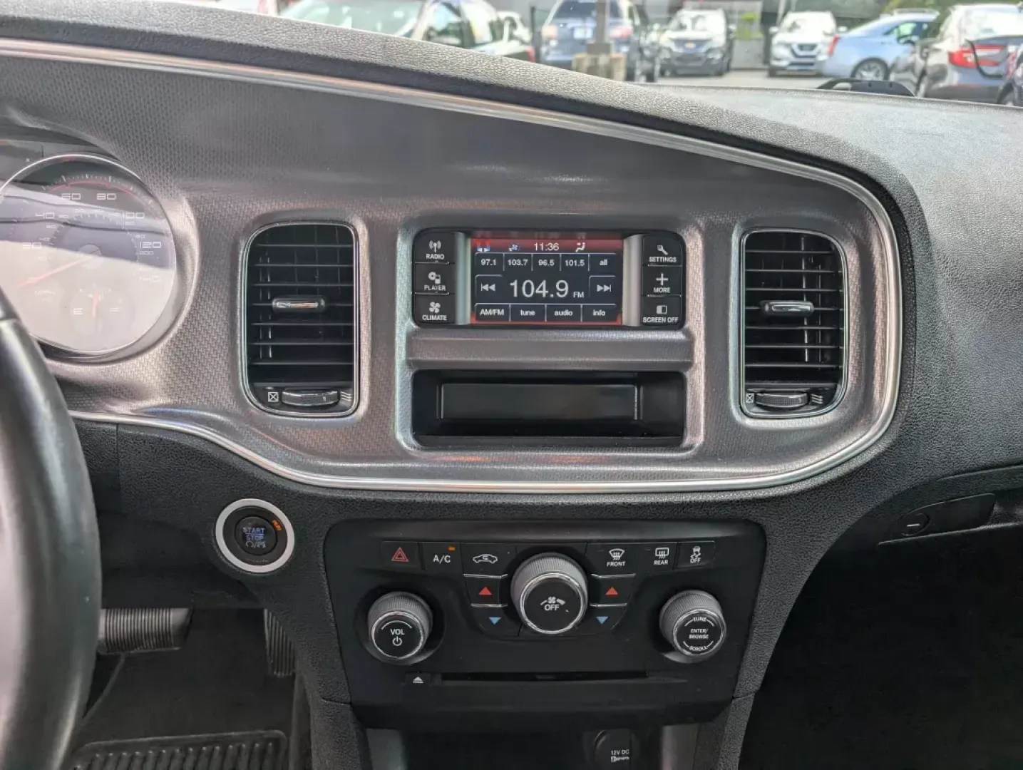 2013 /Black Interior Dodge Charger SE (2C3CDXBG7DH) with an Gas/Ethanol V6 3.6L/220 engine, 8-Speed Automatic transmission, located at 3959 U.S. 80 W, Phenix City, AL, 36870, (334) 297-4885, 32.469296, -85.135185 - 2013 Dodge Charger SE - Photo#14