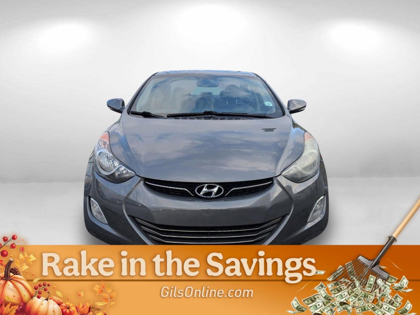 2013 /Gray Hyundai Elantra Limited (5NPDH4AE3DH) with an Gas I4 1.8L/110 engine, 6-Speed Automatic w/Manual Shift transmission, located at 3959 U.S. 80 W, Phenix City, AL, 36870, (334) 297-4885, 32.469296, -85.135185 - 2013 Hyundai Elantra Limited - Photo#1