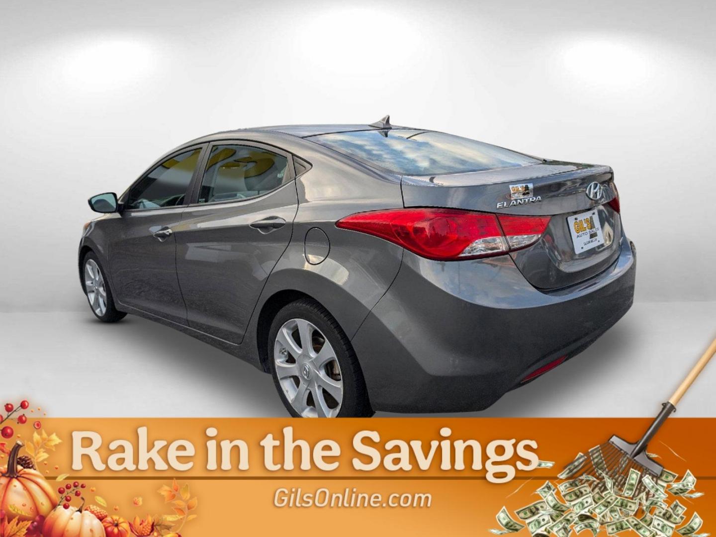 2013 /Gray Hyundai Elantra Limited (5NPDH4AE3DH) with an Gas I4 1.8L/110 engine, 6-Speed Automatic w/Manual Shift transmission, located at 3959 U.S. 80 W, Phenix City, AL, 36870, (334) 297-4885, 32.469296, -85.135185 - 2013 Hyundai Elantra Limited - Photo#6