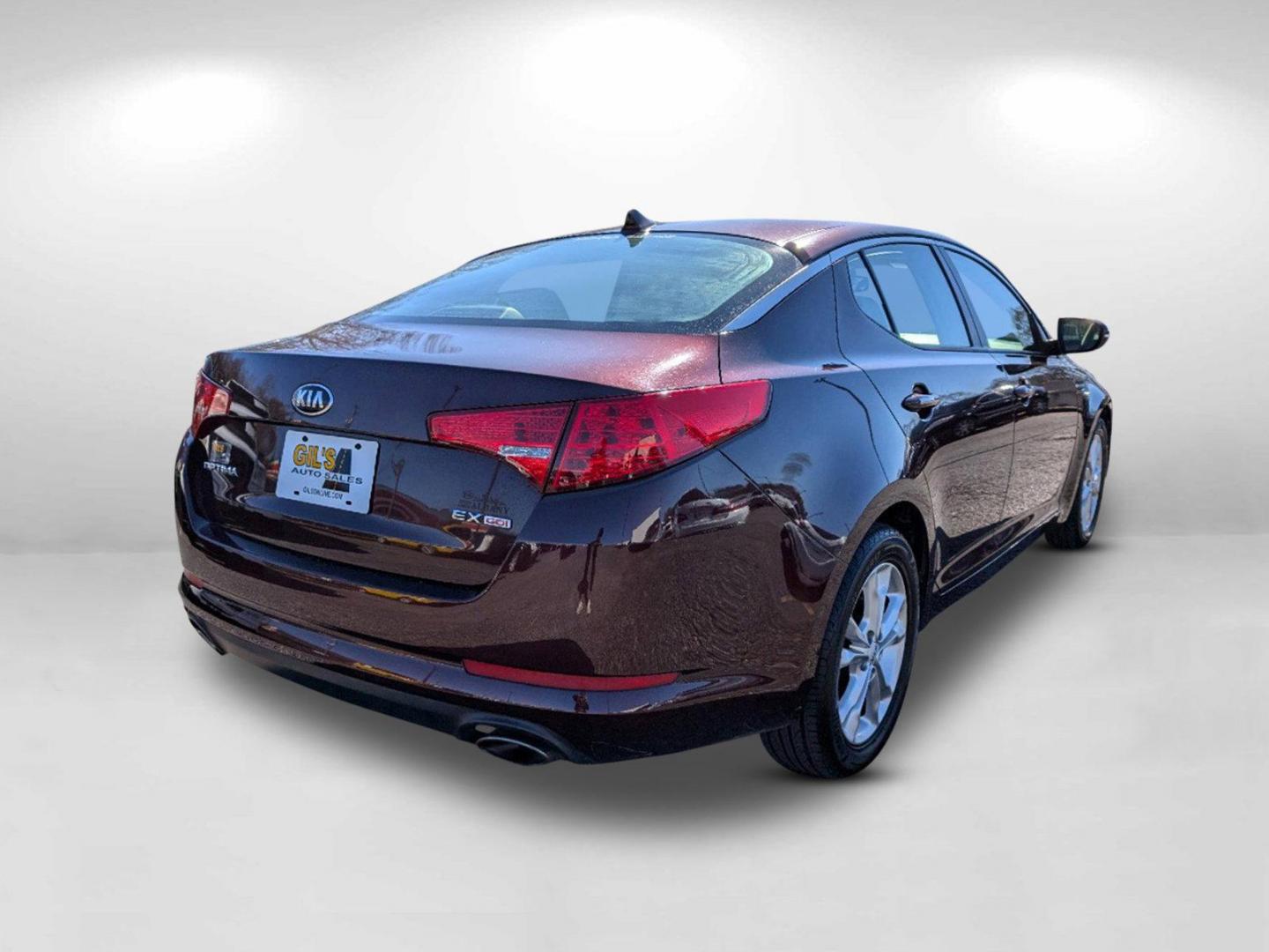 2013 /Beige Kia Optima EX (5XXGN4A73DG) with an Gas I4 2.4L/144 engine, 6-Speed Automatic w/manual shift transmission, located at 3959 U.S. 80 W, Phenix City, AL, 36870, (334) 297-4885, 32.469296, -85.135185 - 2013 Kia Optima EX - Photo#8