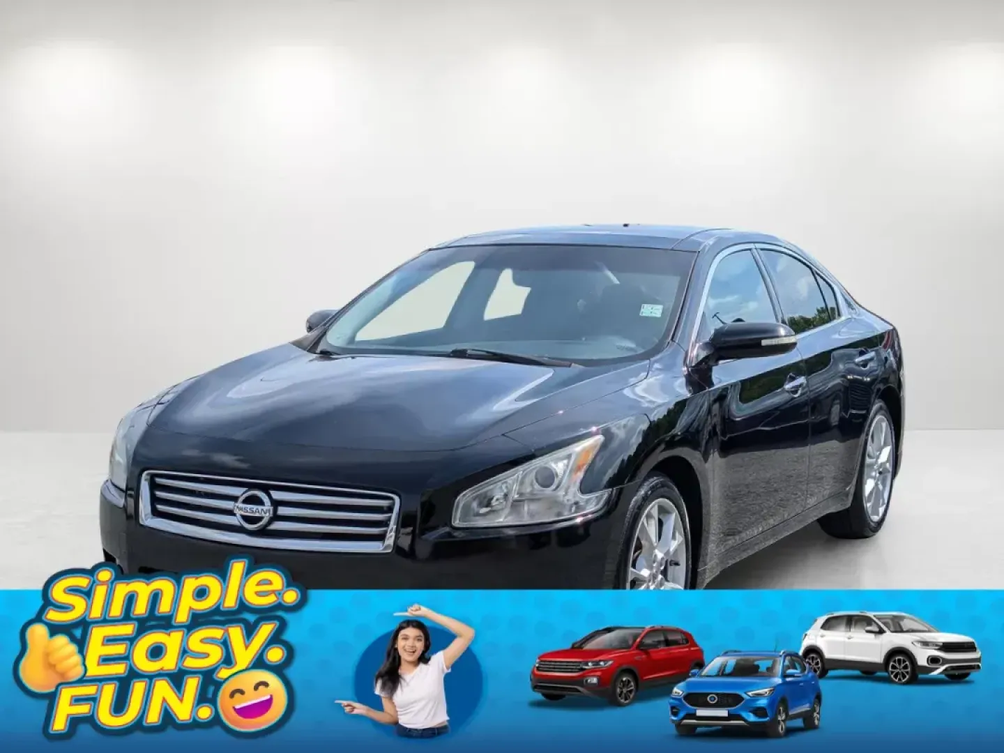 2013 /Charcoal Nissan Maxima 3.5 SV w/Premium Pkg (1N4AA5AP3DC) with an Gas V6 3.5L/213 engine, 1-Speed Continuously Variable Ratio transmission, located at 804 22nd Ave, Phenix City, AL, 36870, (334) 297-1860, 32.484749, -85.024475 - 2013 Nissan Maxima 3.5 SV w/Premium Pkg - Photo#0