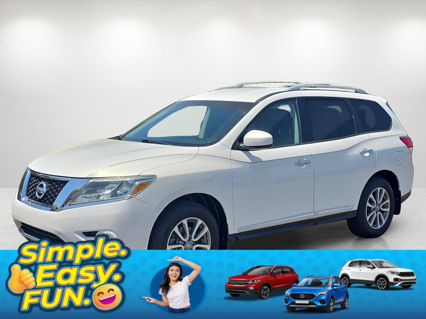 2013 /Charcoal Nissan Pathfinder SL (5N1AR2MN6DC) with an Gas V6 3.5L/ engine, 1-Speed Continuously Variable Ratio transmission, located at 521 Old Farm Lane Rd, Prattville, AL, 36066, (334) 325-1505, 32.482460, -86.416367 - 2013 Nissan Pathfinder SL - Photo#0
