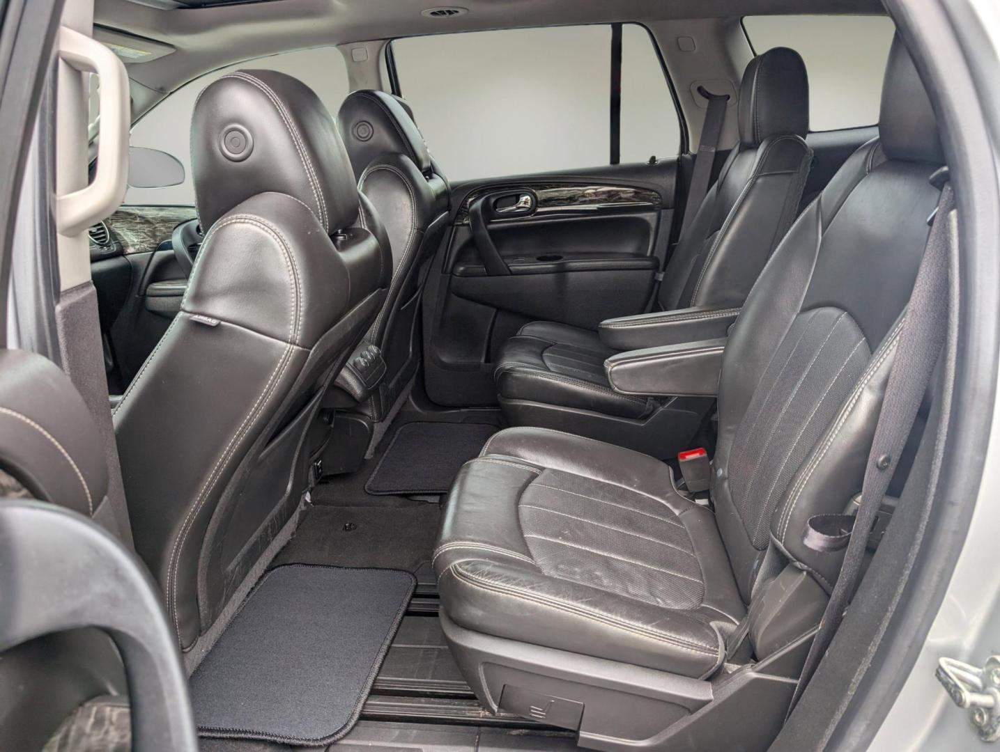 2014 /Ebony Buick Enclave Leather (5GAKRBKD3EJ) with an Gas V6 3.6L/217 engine, 6-Speed Automatic transmission, located at 3959 U.S. 80 W, Phenix City, AL, 36870, (334) 297-4885, 32.469296, -85.135185 - 2014 Buick Enclave Leather - Photo#10