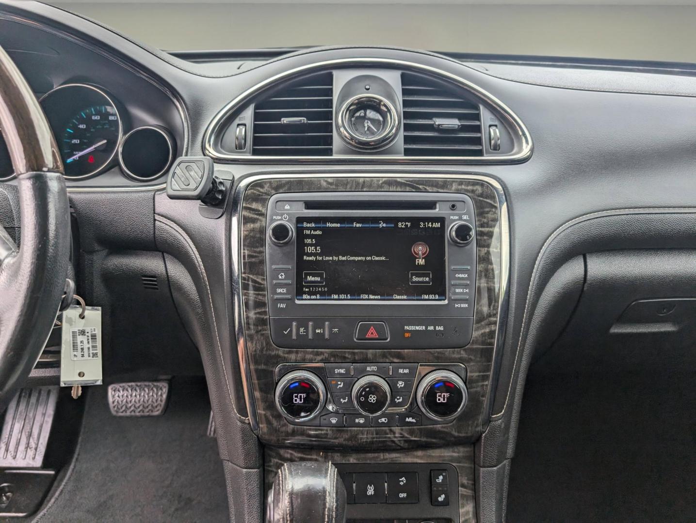 2014 /Ebony Buick Enclave Leather (5GAKRBKD3EJ) with an Gas V6 3.6L/217 engine, 6-Speed Automatic transmission, located at 3959 U.S. 80 W, Phenix City, AL, 36870, (334) 297-4885, 32.469296, -85.135185 - 2014 Buick Enclave Leather - Photo#14