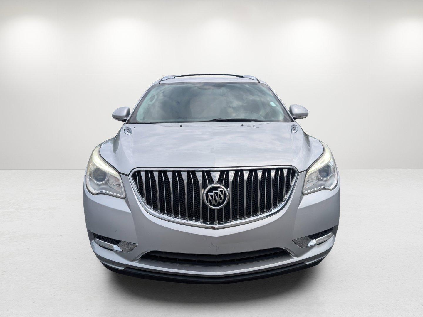2014 /Ebony Buick Enclave Leather (5GAKRBKD3EJ) with an Gas V6 3.6L/217 engine, 6-Speed Automatic transmission, located at 3959 U.S. 80 W, Phenix City, AL, 36870, (334) 297-4885, 32.469296, -85.135185 - 2014 Buick Enclave Leather - Photo#1