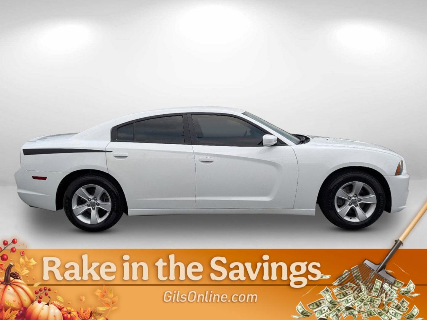 2014 Bright White Clearcoat /Black/Lt Frost Beige Dodge Charger SE (2C3CDXBG6EH) with an Regular Unleaded V-6 3.6 L/220 engine, 5-Speed Automatic w/OD transmission, located at 3959 U.S. 80 W, Phenix City, AL, 36870, (334) 297-4885, 32.469296, -85.135185 - 2014 Dodge Charger SE - Photo#4