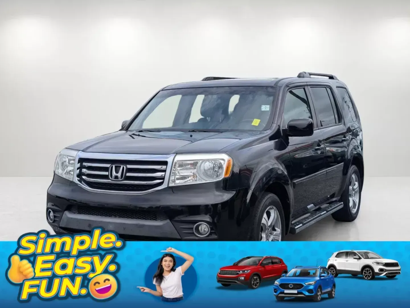 2014 Honda Pilot EX-L (5FNYF3H55EB) with an Regular Unleaded V-6 3.5 L/212 engine, 5-Speed Automatic w/OD transmission, located at 1430 Gateway Drive, Opelika, AL, 36801, (334) 239-0944, 32.637871, -85.409790 - 2014 Honda Pilot EX-L - Photo#0