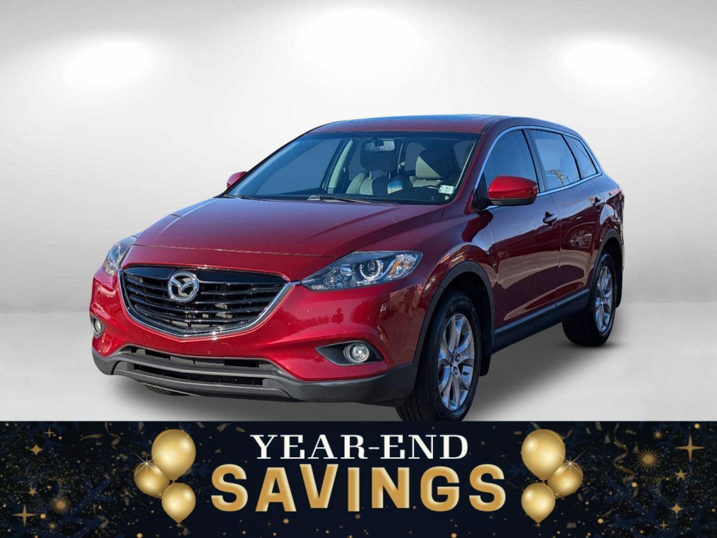 2014 /Sand Mazda CX-9 Touring (JM3TB2CA5E0) with an Regular Unleaded V-6 3.7 L/227 engine, 6-Speed Automatic w/OD transmission, located at 804 22nd Ave, Phenix City, AL, 36870, (334) 297-1860, 32.484749, -85.024475 - 2014 Mazda CX-9 Touring - Photo#0