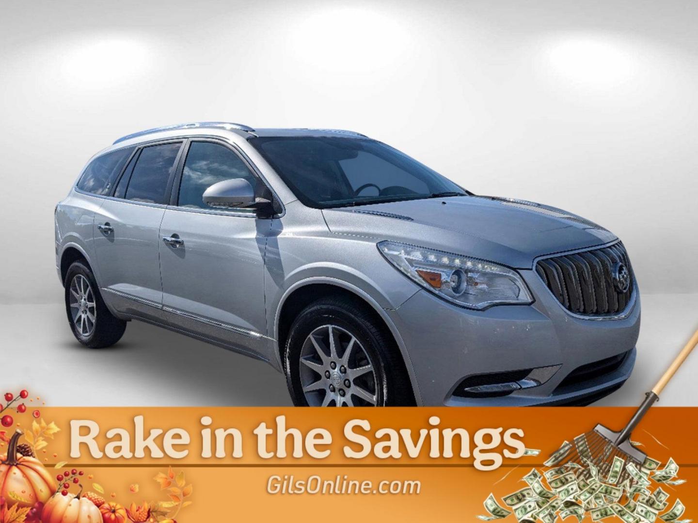 2015 /Light Titanium Buick Enclave Leather (5GAKRBKD6FJ) with an Gas V6 3.6L/217 engine, 6-Speed Automatic transmission, located at 804 22nd Ave, Phenix City, AL, 36870, (334) 297-1860, 32.484749, -85.024475 - 2015 Buick Enclave Leather - Photo#4