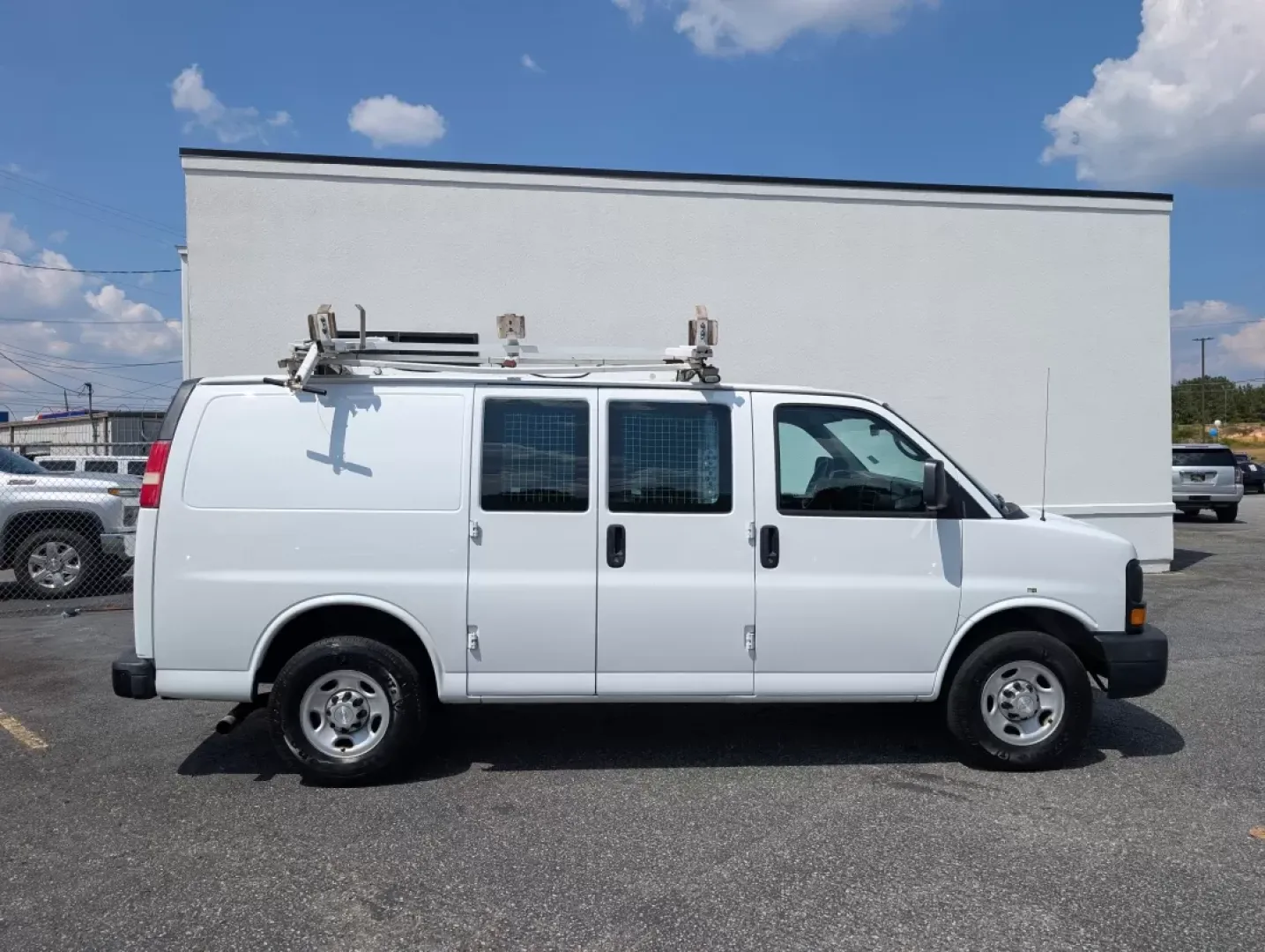 2015 /Medium Pewter Chevrolet Express Cargo Van (1GCWGFCF1F1) with an Other engine, located at 804 22nd Ave, Phenix City, AL, 36870, (334) 297-1860, 32.484749, -85.024475 - Are you in the market for a reliable vehicle that can tackle tough jobs while providing you with the comfort and tech features you need? Look no further than this 2015 Chevrolet Express Cargo Van, available at Gils Auto in Phenix City, AL. This full-size cargo van is not just a vehicle; it's a versa - Photo#4