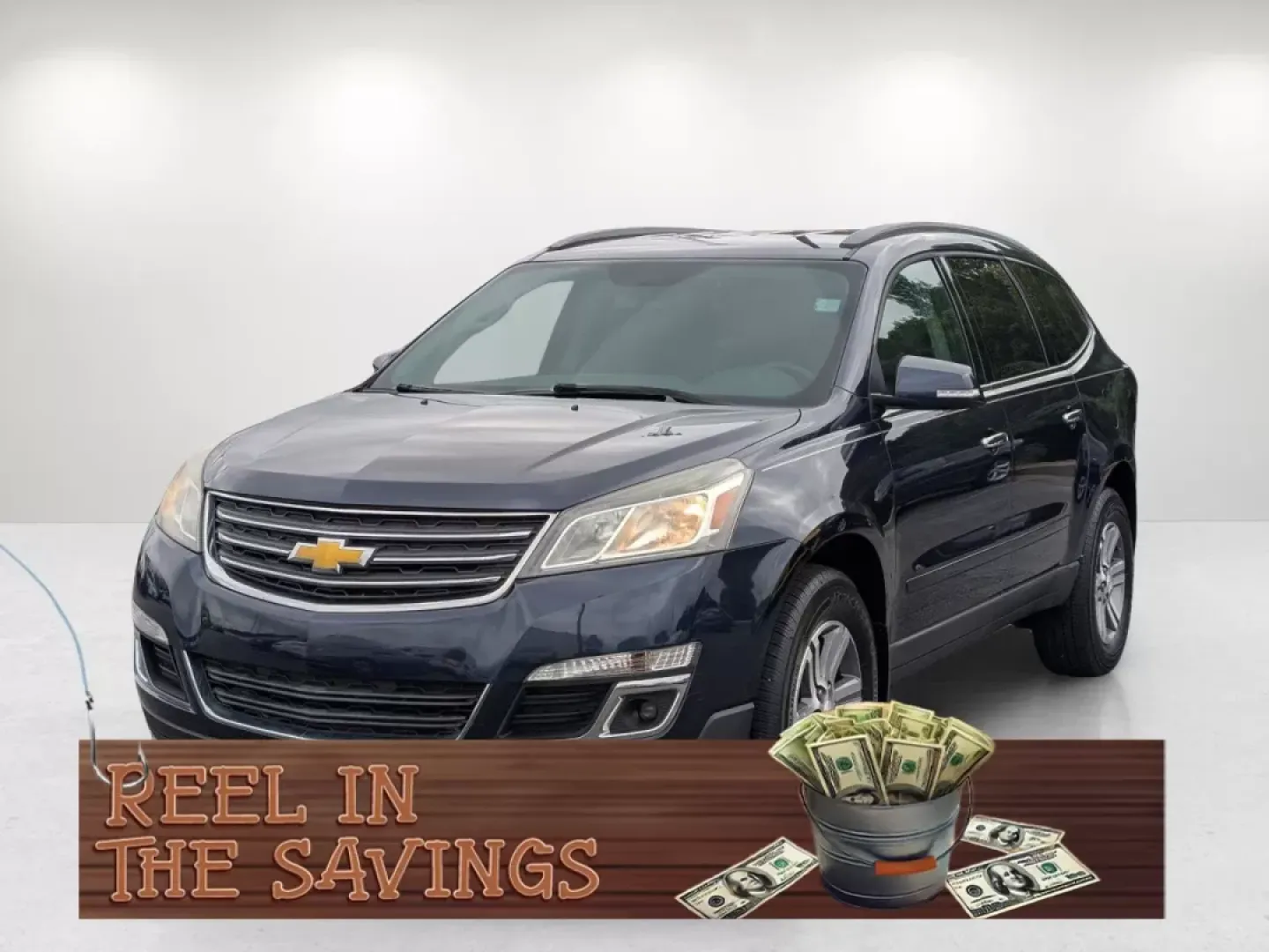 2015 /Dark Titanium/Light Titanium Chevrolet Traverse LT (1GNKRGKD3FJ) with an Other engine, located at 7000 Northlake Connector, Columbus, GA, 31904, (706) 987-8085, 32.524975, -84.978134 - **Explore Your Next Adventure with the 2015 Chevrolet Traverse LT at Gils Auto in Phenix City, AL!**<br /> <br /> Are you searching for the perfect SUV that effortlessly combines space, comfort, and versatility for your family or weekend adventures? Look no further than this stunning 2015 Chevrolet - Photo#0