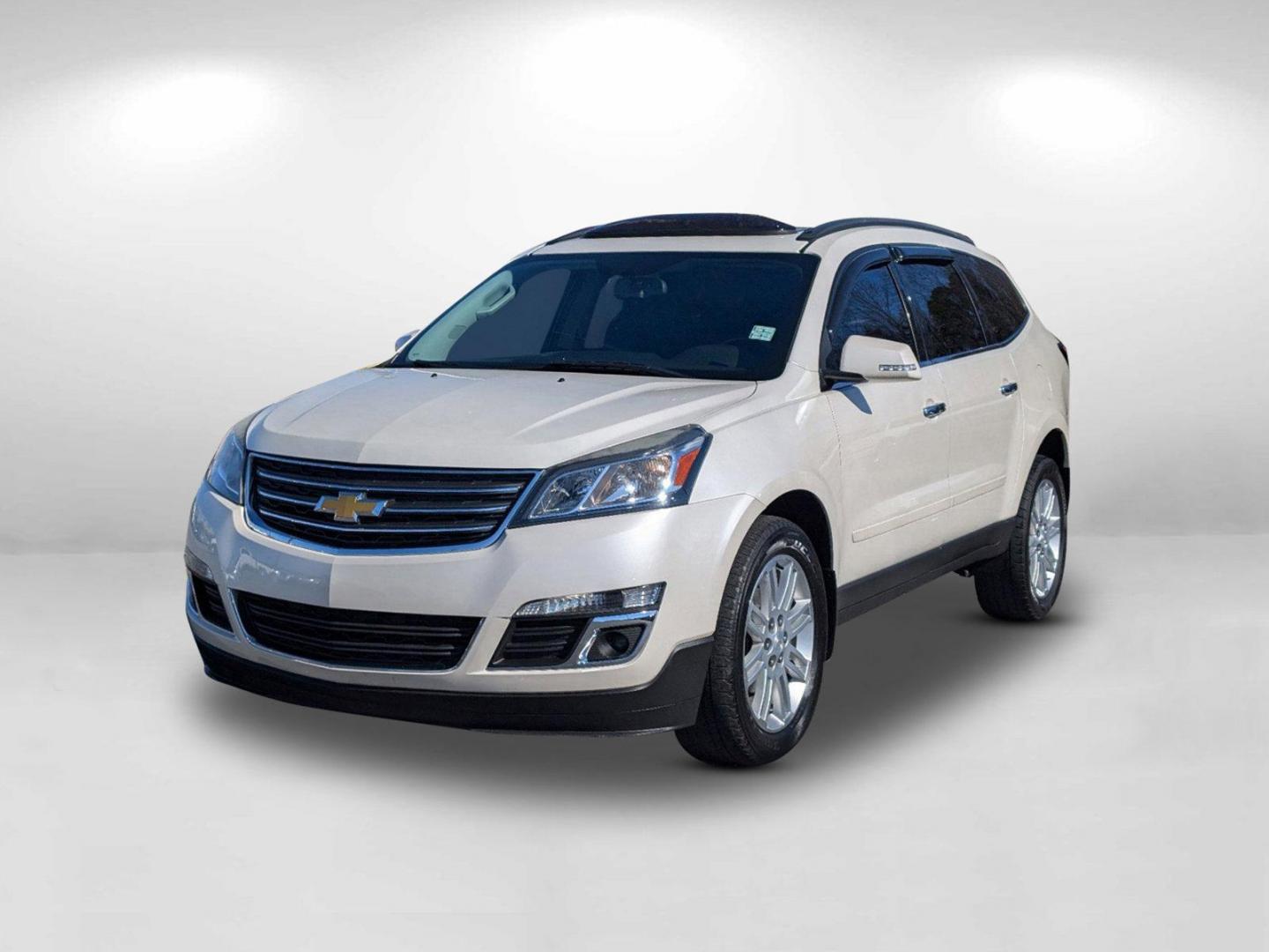 2015 /Ebony Chevrolet Traverse LT (1GNKRGKD6FJ) with an Gas V6 3.6L/217 engine, 6-Speed Automatic transmission, located at 521 Old Farm Lane Rd, Prattville, AL, 36066, (334) 325-1505, 32.482460, -86.416367 - 2015 Chevrolet Traverse LT - Photo#1