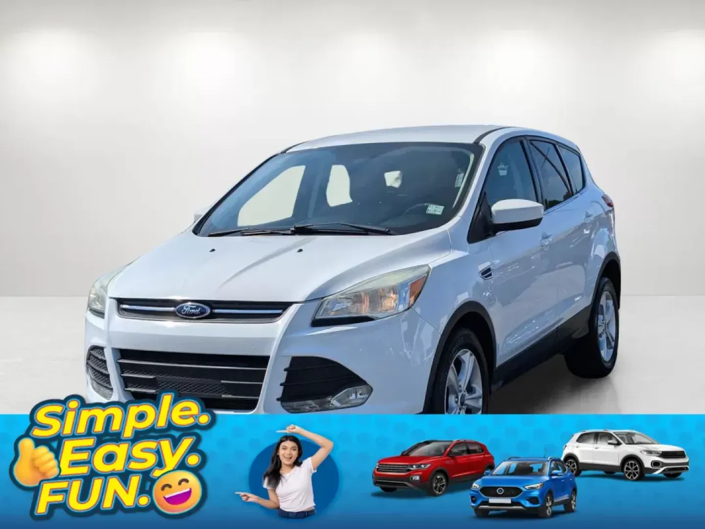 2015 Ford Escape SE (1FMCU0GX5FU) with an Intercooled Turbo Regular Unleaded I-4 1.6 L/98 engine, 6-Speed Automatic w/OD transmission, located at 1430 Gateway Drive, Opelika, AL, 36801, (334) 239-0944, 32.637871, -85.409790 - 2015 Ford Escape SE - Photo#0