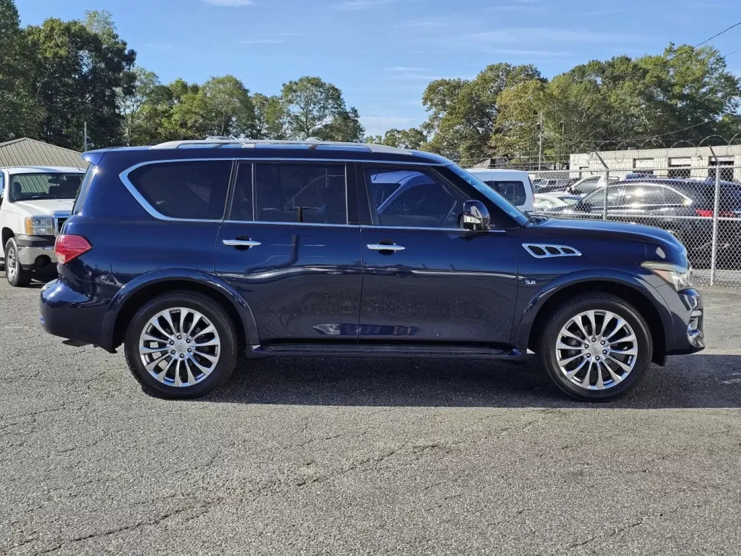 2015 /Wheat Infiniti QX80 (JN8AZ2NF6F9) with an Other engine, located at 3959 U.S. 80 W, Phenix City, AL, 36870, (334) 297-4885, 32.469296, -85.135185 - ### Experience Luxury and Adventure with the 2015 Infiniti QX80 at Gils Auto<br /> <br /> Are you searching for a vehicle that combines luxury with functionality, perfect for weekend getaways or daily commutes? Look no further than the stunning 2015 Infiniti QX80 available at Gils Auto in Phenix Cit - Photo#3