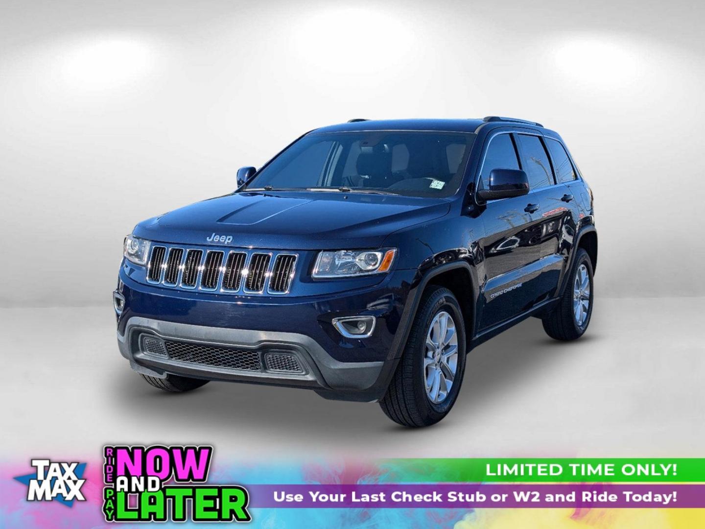 2015 /Black Jeep Grand Cherokee Laredo (1C4RJEAGXFC) with an Regular Unleaded V-6 3.6 L/220 engine, 8-Speed Automatic w/OD transmission, located at 5115 14th Ave., Columbus, GA, 31904, (706) 323-0345, 32.511494, -84.971046 - 2015 Jeep Grand Cherokee Laredo - Photo#0