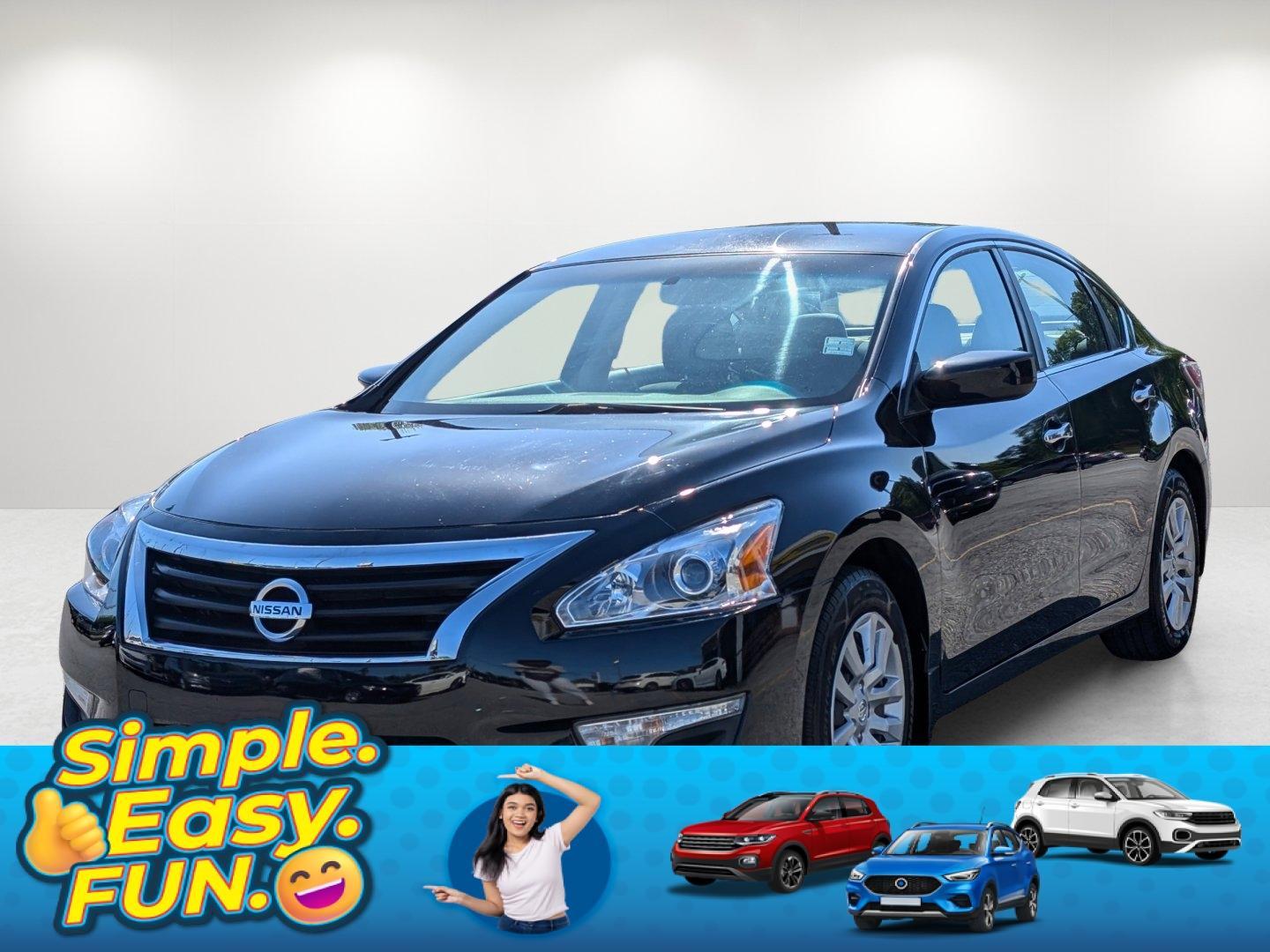 2015 /Charcoal Nissan Altima 2.5 S (1N4AL3AP3FN) with an Regular Unleaded I-4 2.5 L/152 engine, 1-Speed CVT w/OD transmission, located at 1430 Gateway Drive, Opelika, AL, 36801, (334) 239-0944, 32.637871, -85.409790 - 2015 Nissan Altima 2.5 S - Photo#0