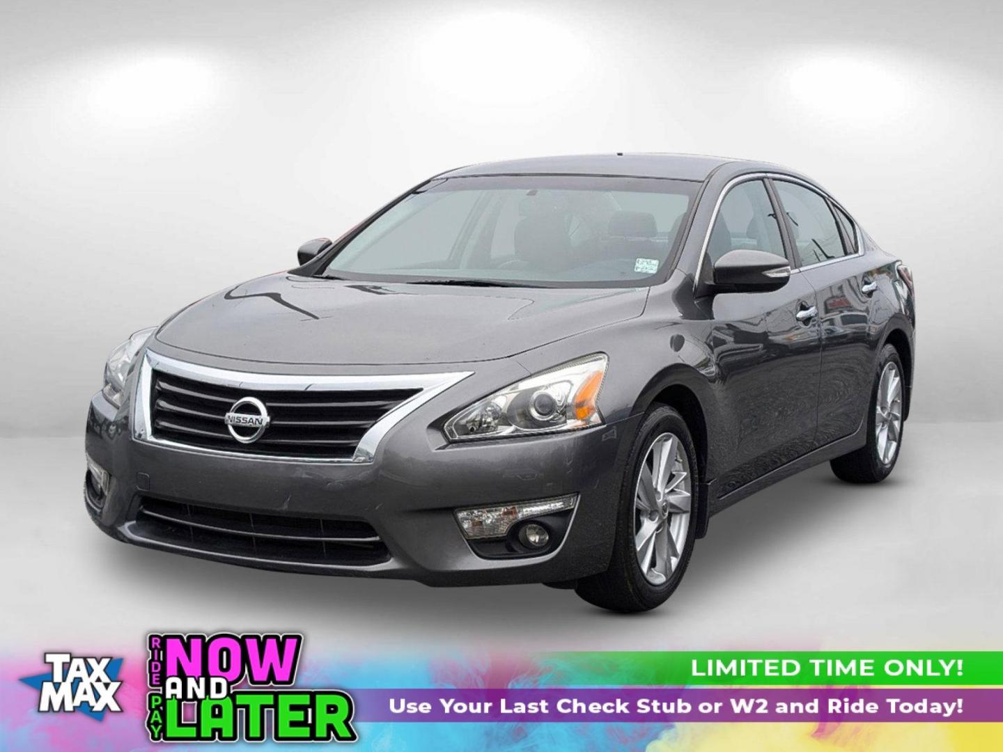 2015 /Charcoal Nissan Altima 2.5 SL (1N4AL3AP4FN) with an Regular Unleaded I-4 2.5 L/152 engine, 1-Speed CVT w/OD transmission, located at 1430 Gateway Drive, Opelika, AL, 36801, (334) 239-0944, 32.637871, -85.409790 - 2015 Nissan Altima 2.5 SL - Photo#0