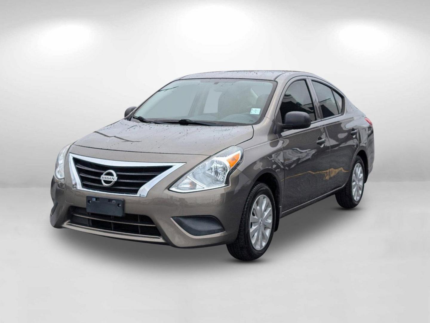 2015 /Charcoal Nissan Versa S Plus (3N1CN7AP3FL) with an Regular Unleaded I-4 1.6 L/98 engine, 1-Speed CVT w/OD transmission, located at 521 Old Farm Lane Rd, Prattville, AL, 36066, (334) 325-1505, 32.482460, -86.416367 - 2015 Nissan Versa S Plus - Photo#1