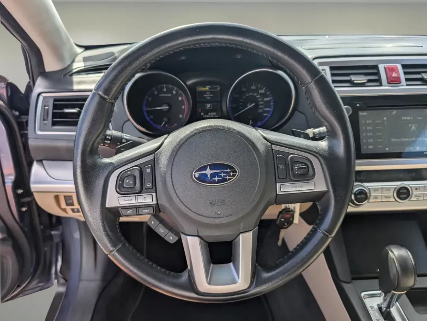 2015 /Warm Ivory Subaru Outback 2.5i Premium (4S4BSBDC1F3) with an Regular Unleaded H-4 2.5 L/152 engine, 6-Speed CVT w/OD transmission, located at 1430 Gateway Drive, Opelika, AL, 36801, (334) 239-0944, 32.637871, -85.409790 - 2015 Subaru Outback 2.5i Premium - Photo#15