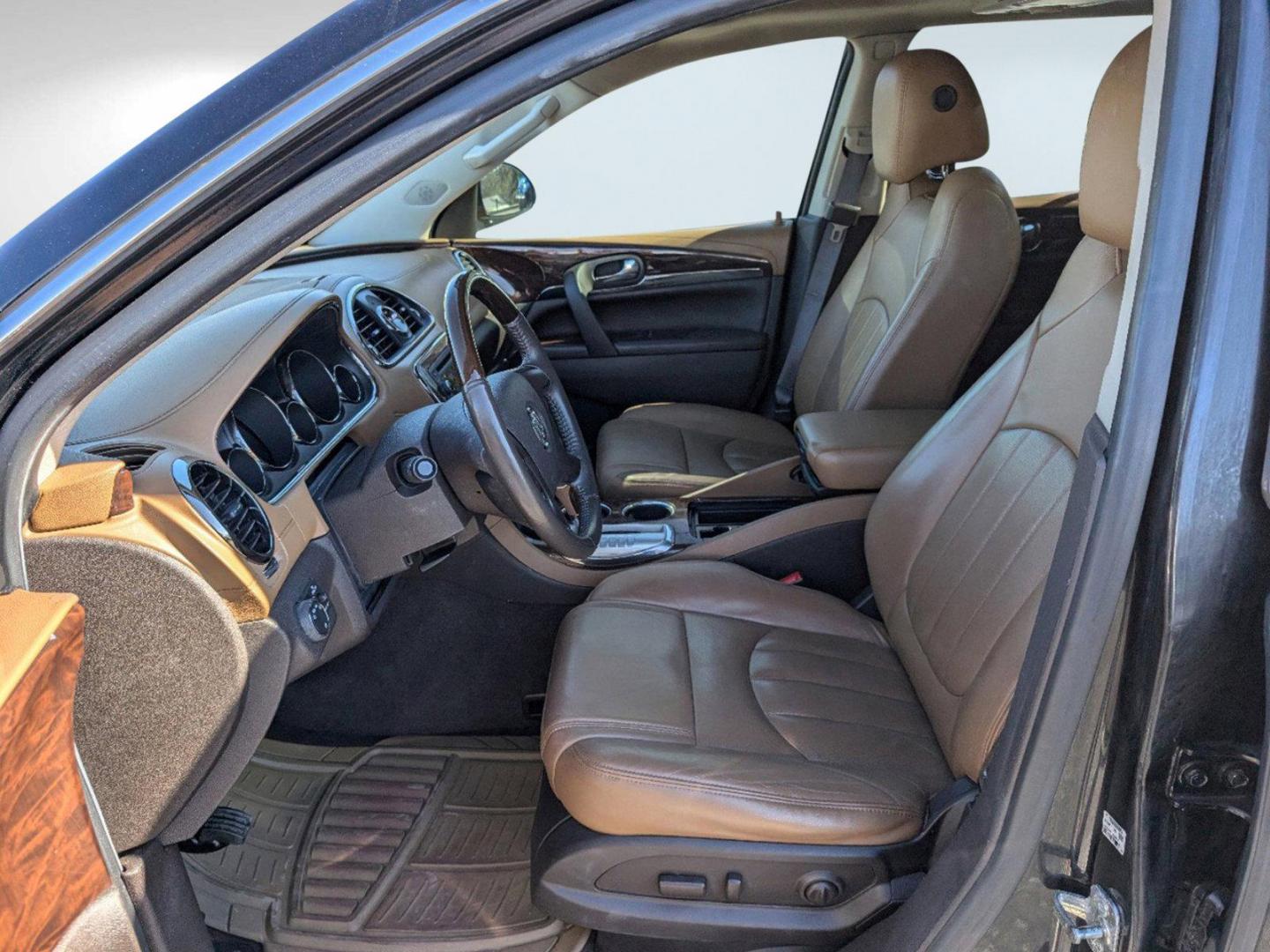 2016 /Choccachino Buick Enclave Leather (5GAKRBKD0GJ) with an Gas V6 3.6L/217 engine, 6-Speed Automatic transmission, located at 804 22nd Ave, Phenix City, AL, 36870, (334) 297-1860, 32.484749, -85.024475 - 2016 Buick Enclave Leather - Photo#9