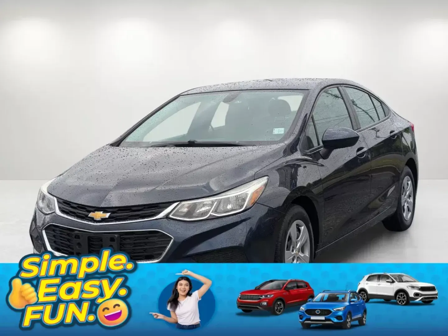 2016 /Jet Black Chevrolet Cruze LS (1G1BC5SM0G7) with an Turbocharged Gas I4 1.4L/ engine, 6-Speed Automatic transmission, located at 1430 Gateway Drive, Opelika, AL, 36801, (334) 239-0944, 32.637871, -85.409790 - 2016 Chevrolet Cruze LS - Photo#0