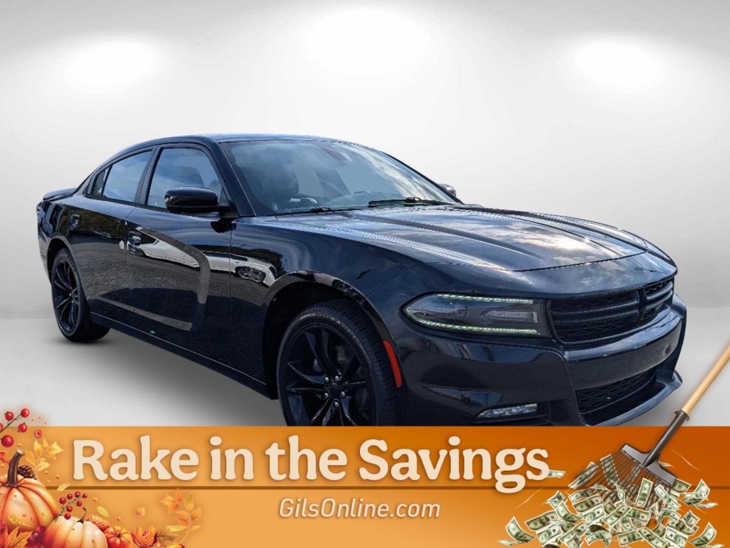 2016 /Black Dodge Charger SXT (2C3CDXHG4GH) with an Regular Unleaded V-6 3.6 L/220 engine, 8-Speed Automatic w/OD transmission, located at 3959 U.S. 80 W, Phenix City, AL, 36870, (334) 297-4885, 32.469296, -85.135185 - 2016 Dodge Charger SXT - Photo#2