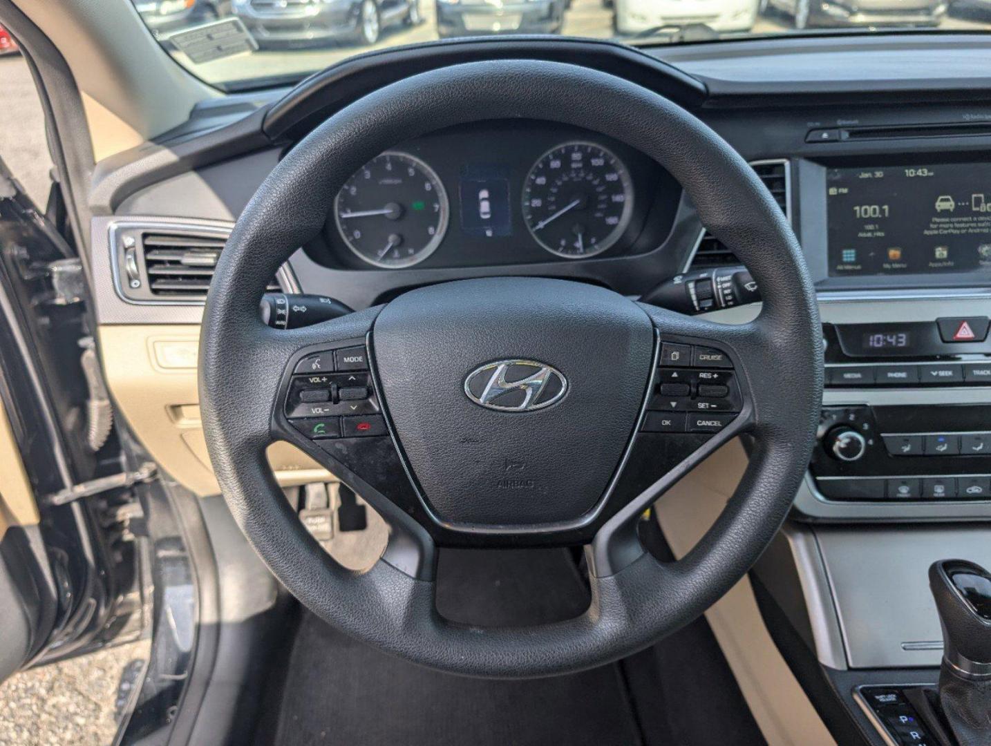 2016 /Beige Hyundai Sonata 2.4L Sport (5NPE34AF1GH) with an Regular Unleaded I-4 2.4 L/144 engine, 6-Speed Automatic w/OD transmission, located at 3959 U.S. 80 W, Phenix City, AL, 36870, (334) 297-4885, 32.469296, -85.135185 - 2016 Hyundai Sonata 2.4L Sport - Photo#15