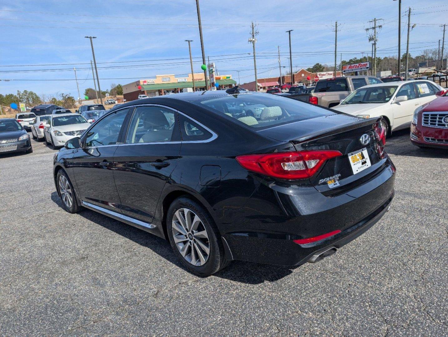 2016 /Beige Hyundai Sonata 2.4L Sport (5NPE34AF1GH) with an Regular Unleaded I-4 2.4 L/144 engine, 6-Speed Automatic w/OD transmission, located at 3959 U.S. 80 W, Phenix City, AL, 36870, (334) 297-4885, 32.469296, -85.135185 - 2016 Hyundai Sonata 2.4L Sport - Photo#6