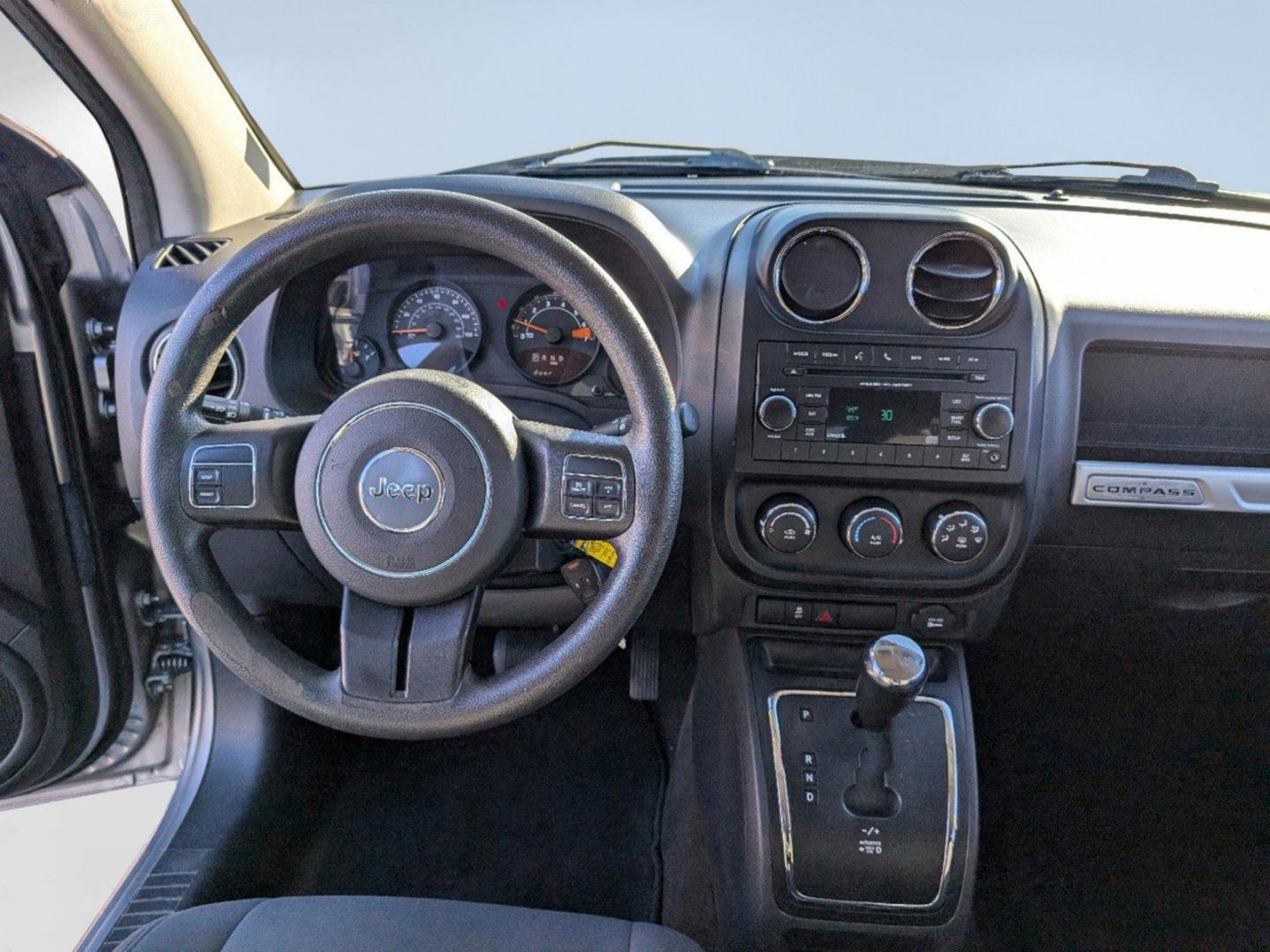 2016 /Dark Slate Gray Jeep Compass Sport (1C4NJDBB6GD) with an Regular Unleaded I-4 2.4 L/144 engine, 6-Speed Automatic w/OD transmission, located at 804 22nd Ave, Phenix City, AL, 36870, (334) 297-1860, 32.484749, -85.024475 - 2016 Jeep Compass Sport - Photo#12