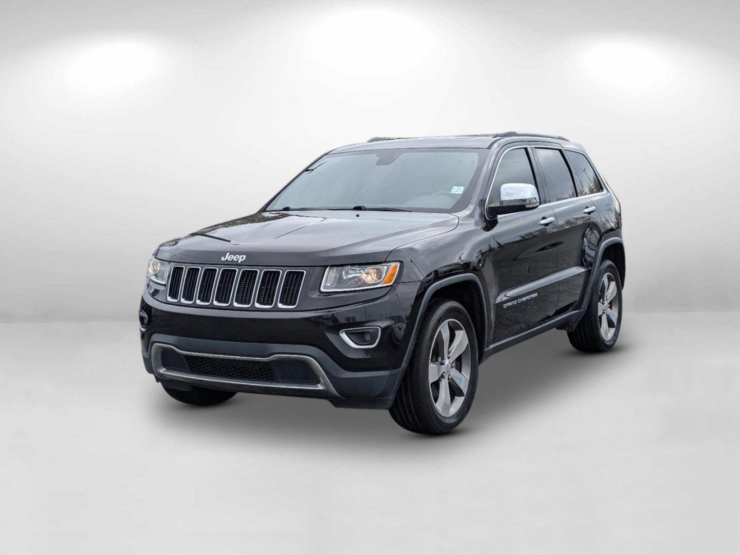 2016 /Black Jeep Grand Cherokee Limited (1C4RJEBG4GC) with an Regular Unleaded V-6 3.6 L/220 engine, 8-Speed Automatic w/OD transmission, located at 3959 U.S. 80 W, Phenix City, AL, 36870, (334) 297-4885, 32.469296, -85.135185 - 2016 Jeep Grand Cherokee Limited - Photo#3