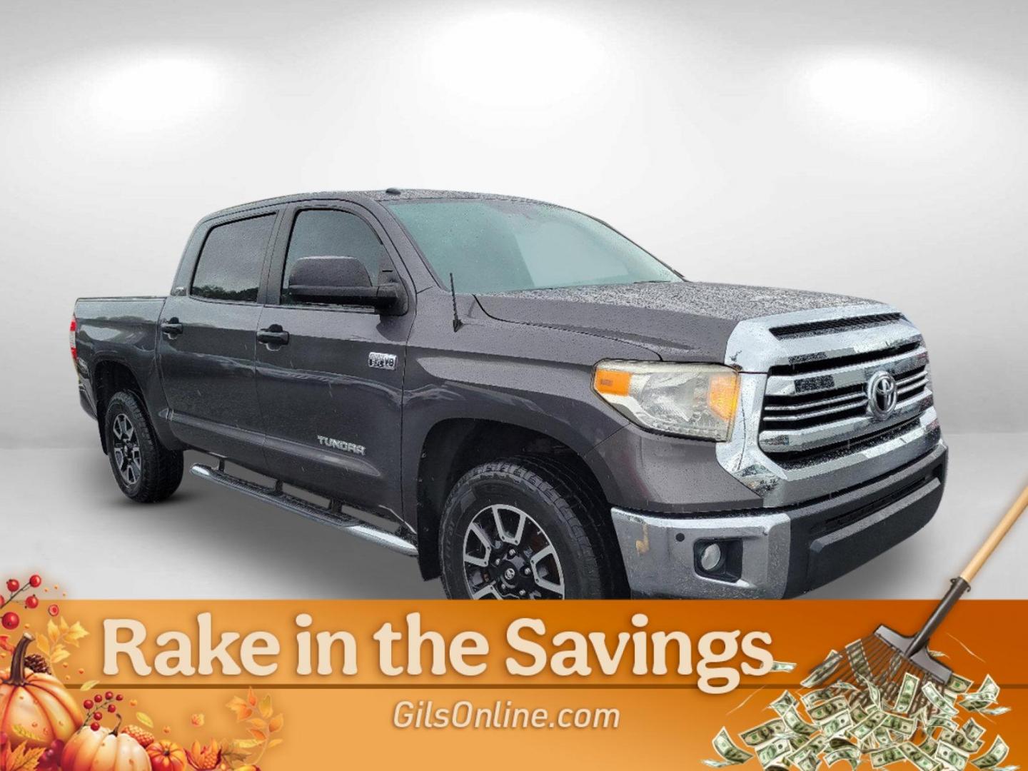 2016 Gray Toyota Tundra 4WD Truck SR5 (5TFDW5F10GX) with an Regular Unleaded V-8 5.7 L/346 engine, 6-Speed Automatic w/OD transmission, located at 3959 U.S. 80 W, Phenix City, AL, 36870, (334) 297-4885, 32.469296, -85.135185 - 2016 Toyota Tundra 4WD Truck SR5 - Photo#4