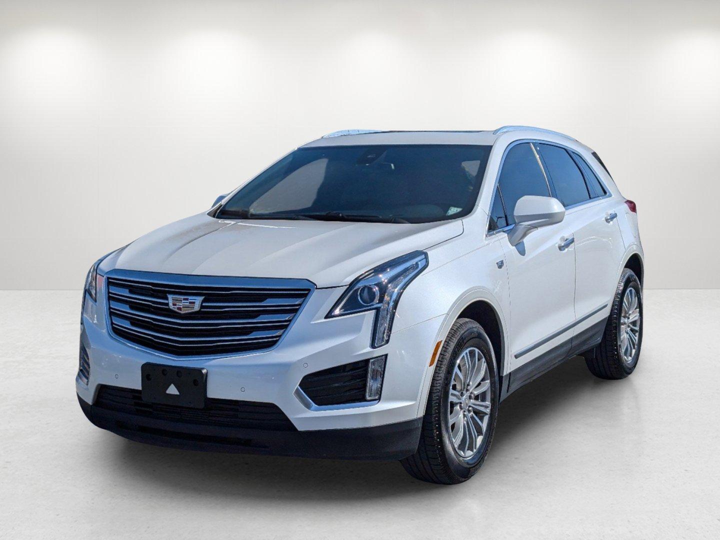 2017 Crystal White Tricoat /Sahara Beige Cadillac XT5 Luxury FWD (1GYKNBRS7HZ) with an Gas V6 3.6L/222.6 engine, 8-Speed Automatic transmission, located at 804 22nd Ave, Phenix City, AL, 36870, (334) 297-1860, 32.484749, -85.024475 - 2017 Cadillac XT5 Luxury FWD - Photo#0