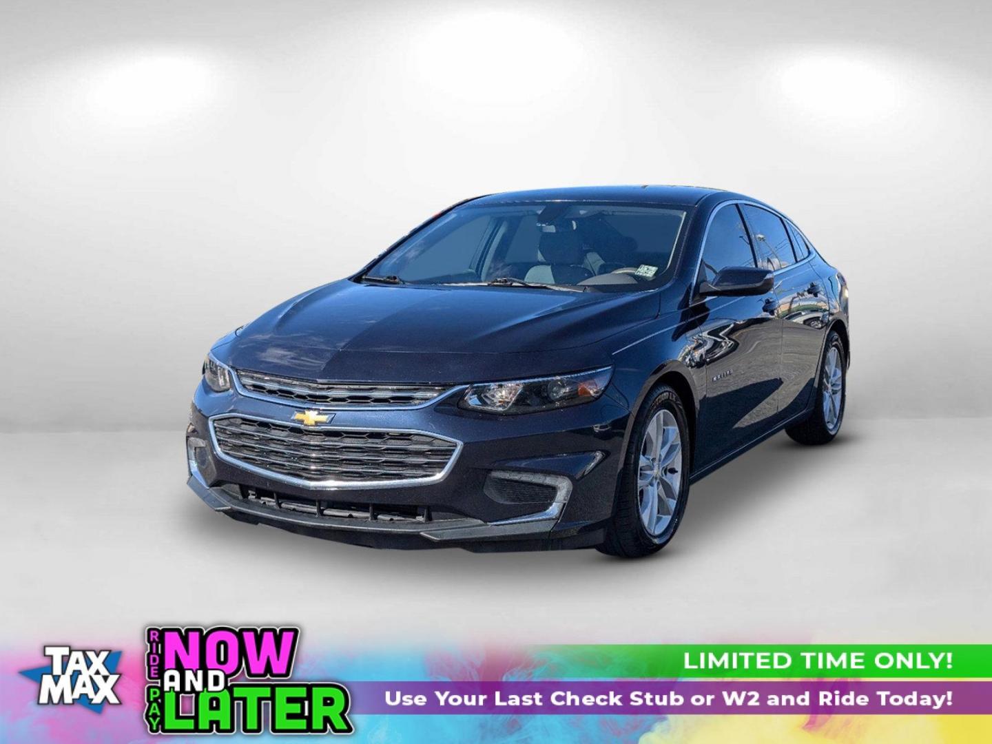 2017 /Dark Atmosphere/Medium Ash Gray Chevrolet Malibu LT (1G1ZE5STXHF) with an Turbocharged Gas I4 1.5L/91 engine, 6-Speed Automatic transmission, located at 3959 U.S. 80 W, Phenix City, AL, 36870, (334) 297-4885, 32.469296, -85.135185 - 2017 Chevrolet Malibu LT - Photo#0