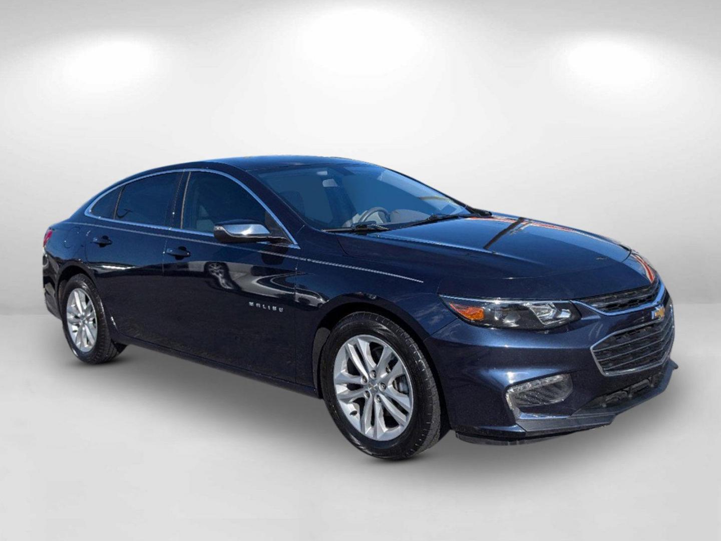 2017 /Dark Atmosphere/Medium Ash Gray Chevrolet Malibu LT (1G1ZE5STXHF) with an Turbocharged Gas I4 1.5L/91 engine, 6-Speed Automatic transmission, located at 3959 U.S. 80 W, Phenix City, AL, 36870, (334) 297-4885, 32.469296, -85.135185 - 2017 Chevrolet Malibu LT - Photo#2