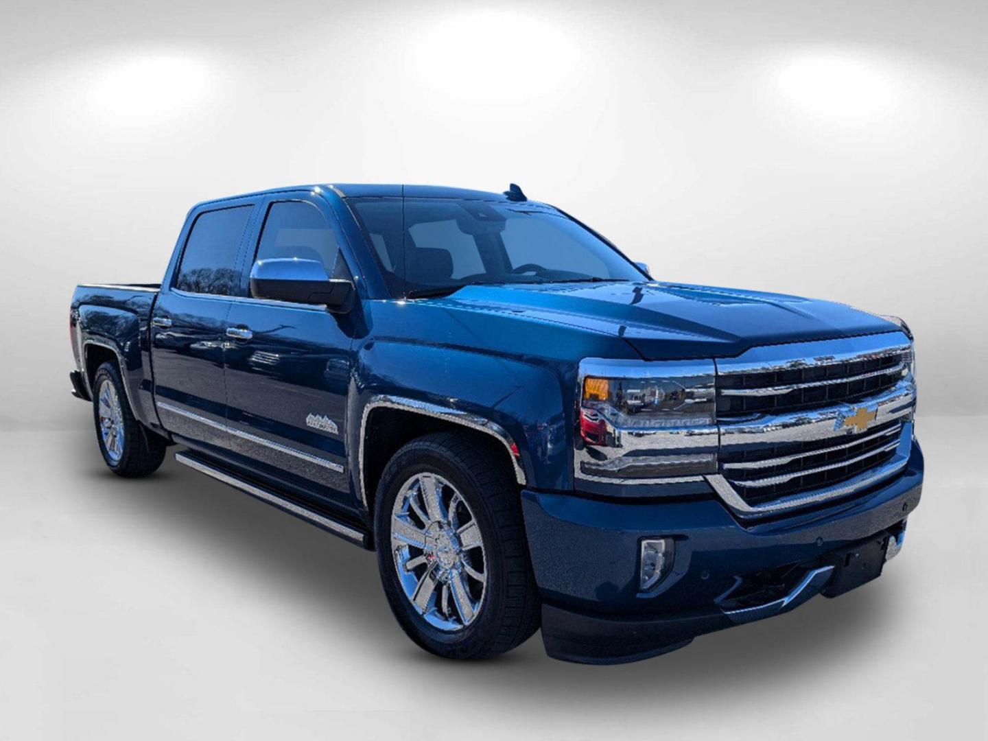 2017 /Jet Black/Medium Ash Gray Piping and Stitching Chevrolet Silverado 1500 High Country (3GCPCTEC4HG) with an Gas V8 5.3L/325 engine, 8-Speed Automatic transmission, located at 5115 14th Ave., Columbus, GA, 31904, (706) 323-0345, 32.511494, -84.971046 - 2017 Chevrolet Silverado 1500 High Country - Photo#2