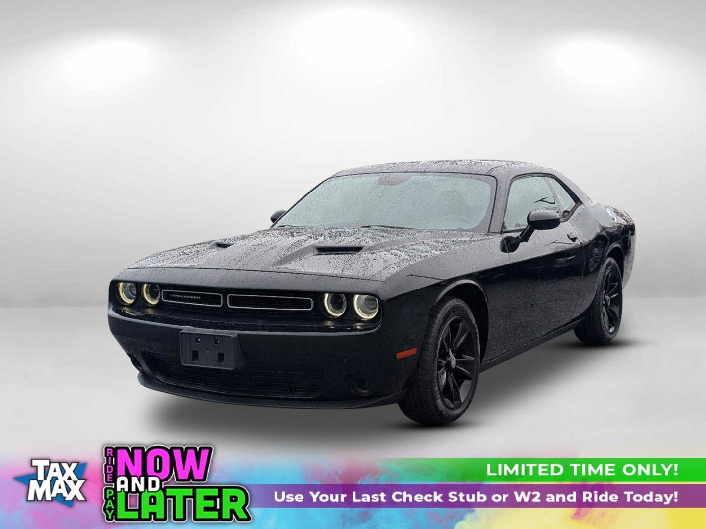 2017 /Black Dodge Challenger SXT (2C3CDZAG5HH) with an Regular Unleaded V-6 3.6 L/220 engine, 8-Speed Automatic w/OD transmission, located at 5115 14th Ave., Columbus, GA, 31904, (706) 323-0345, 32.511494, -84.971046 - 2017 Dodge Challenger SXT - Photo#0