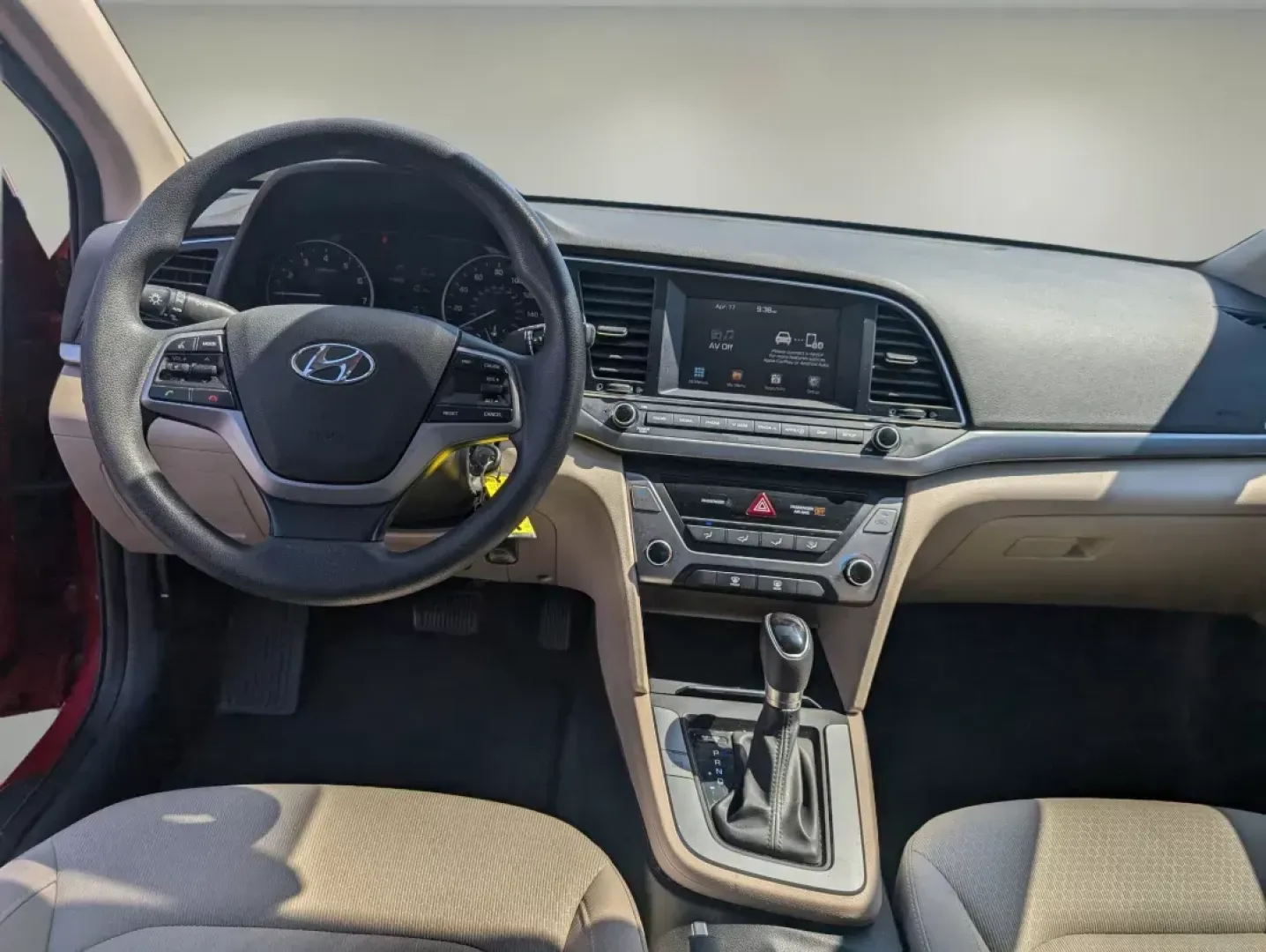 2017 /Beige Hyundai Elantra SE (KMHD84LF0HU) with an Regular Unleaded I-4 2.0 L/122 engine, located at 804 22nd Ave, Phenix City, AL, 36870, (334) 297-1860, 32.484749, -85.024475 - 2017 Hyundai Elantra SE - Photo#11