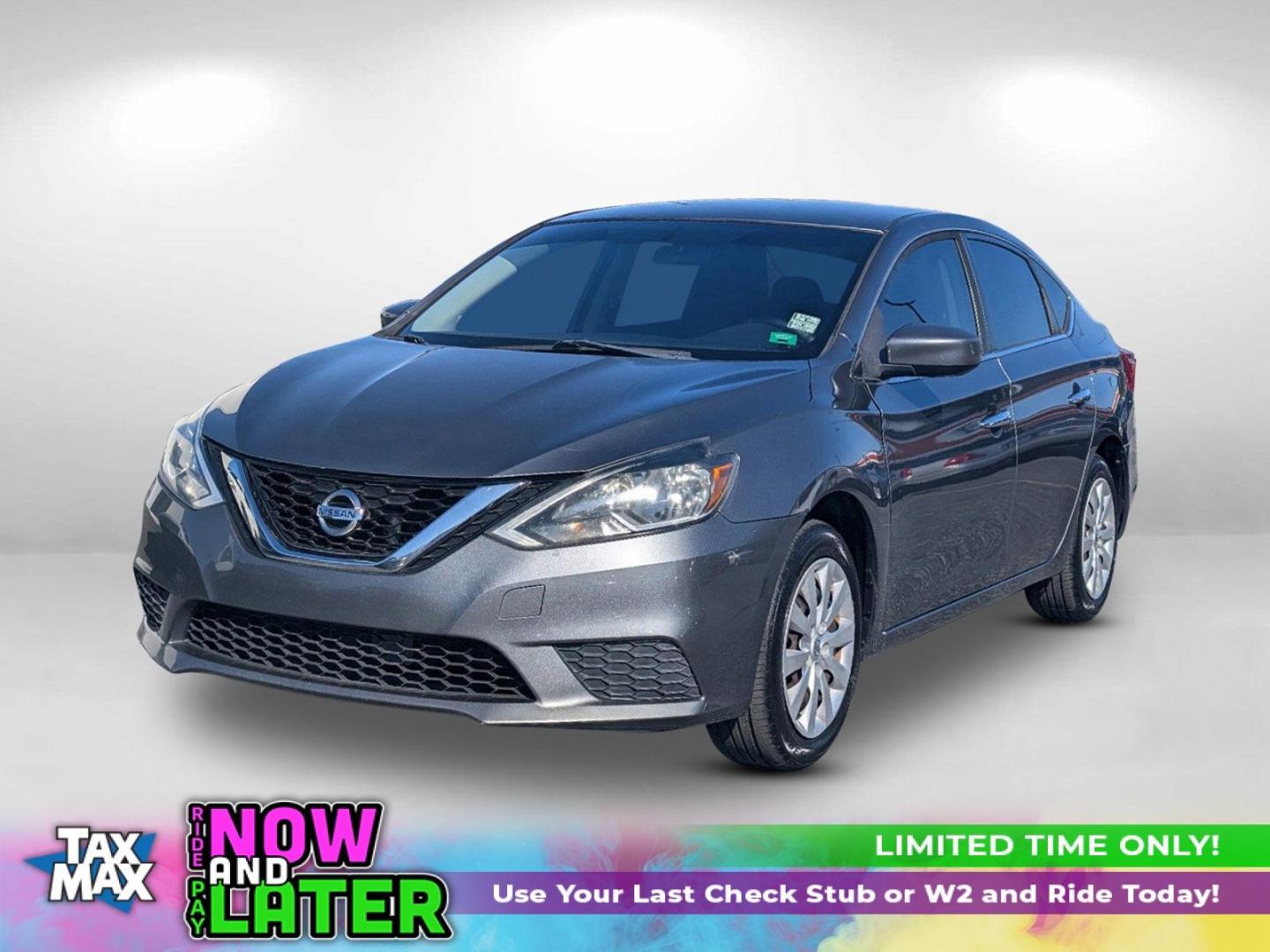 2017 /Charcoal Nissan Sentra SV (3N1AB7AP5HL) with an Regular Unleaded I-4 1.8 L/110 engine, 1-Speed CVT w/OD transmission, located at 5115 14th Ave., Columbus, GA, 31904, (706) 323-0345, 32.511494, -84.971046 - 2017 Nissan Sentra SV - Photo#0