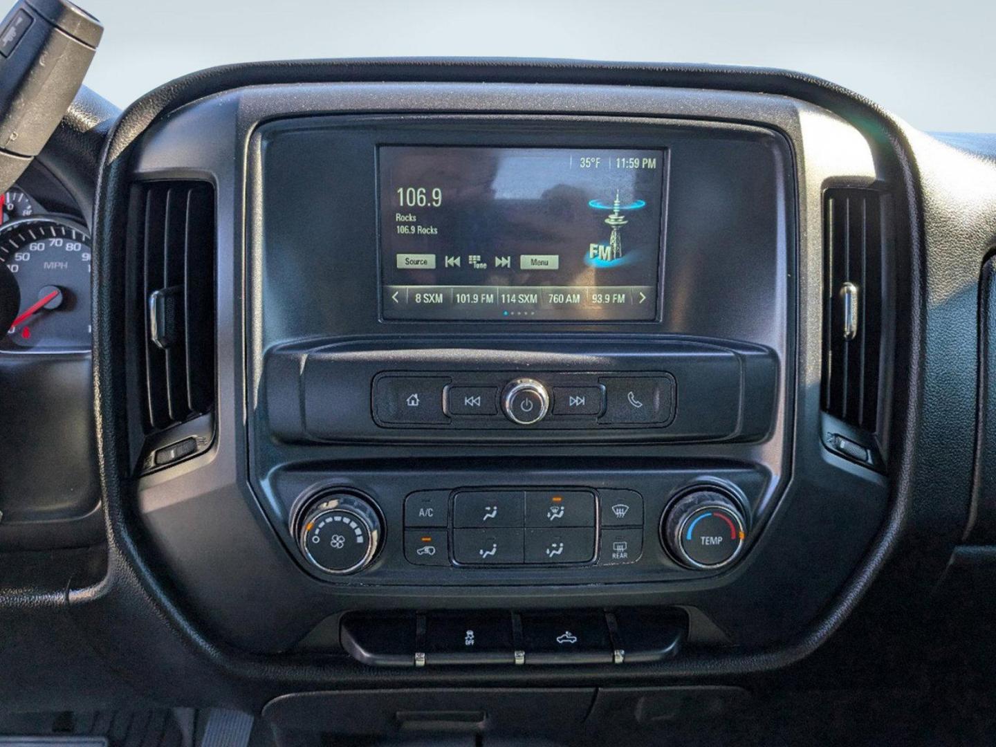 2018 /Dark Ash with Jet Black Interior Accents Chevrolet Silverado 1500 Custom (3GCPCPEC0JG) with an Gas V8 5.3L/325 engine, 6-Speed Automatic transmission, located at 3959 U.S. 80 W, Phenix City, AL, 36870, (334) 297-4885, 32.469296, -85.135185 - 2018 Chevrolet Silverado 1500 Custom - Photo#15